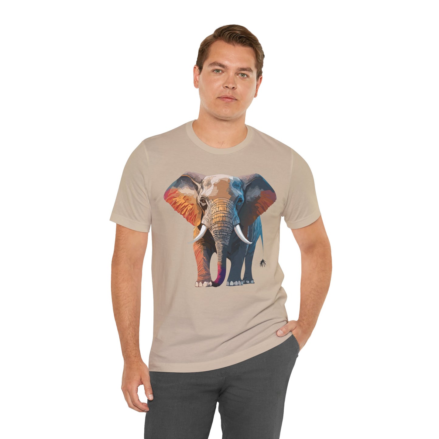 Unisex Animal Shirt, Tee Shirt with Animals, Art Design Tee Shirt, Wild Animals Shirt