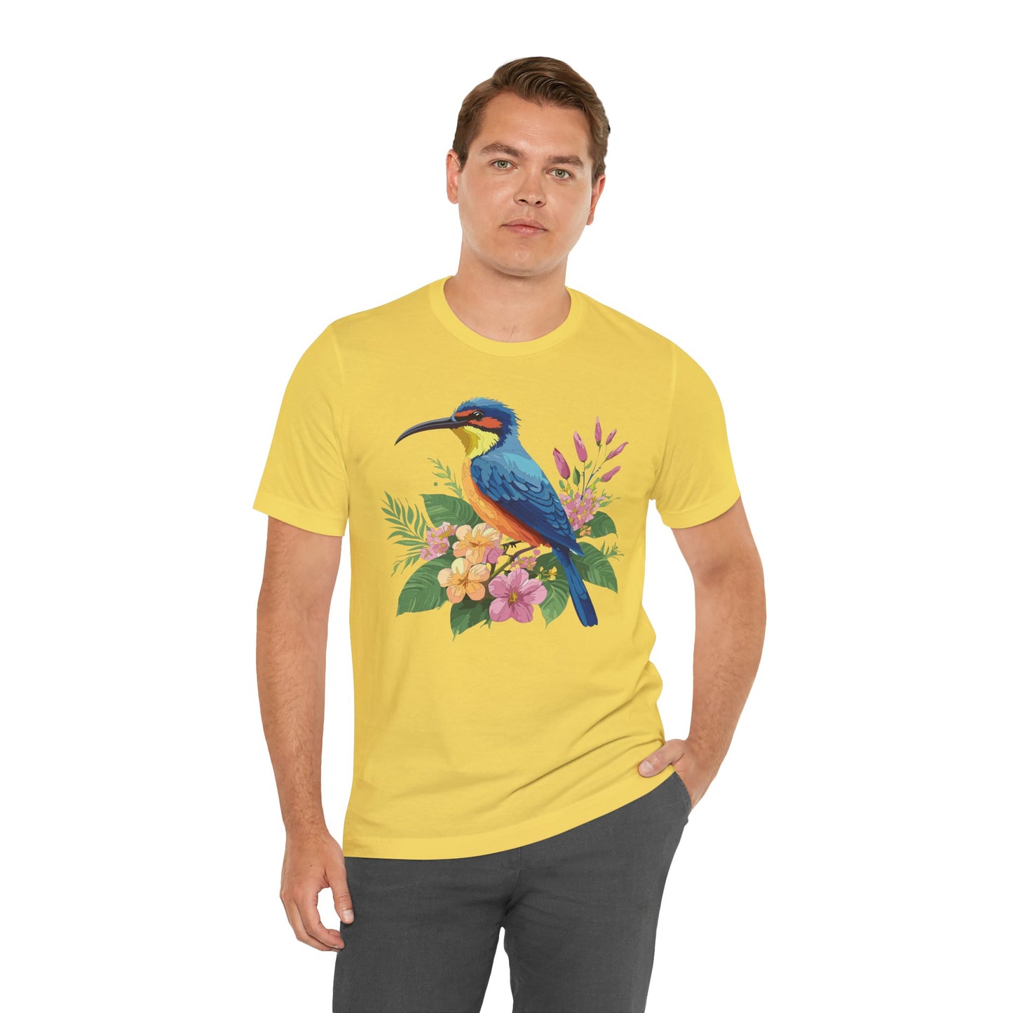 Unisex Animal Shirt, Tee Shirt with Animals, Art Design Tee Shirt, Wild Animals Shirt