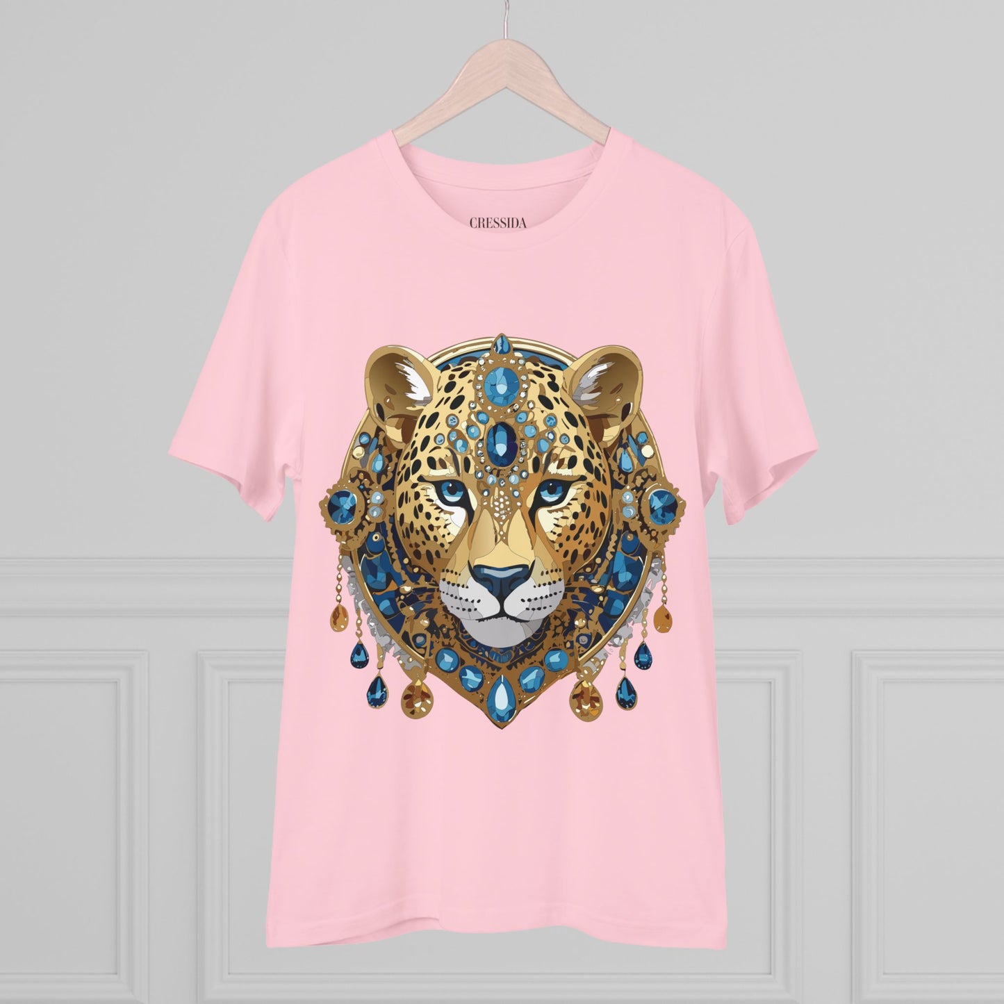 Organic T-shirt with Animals - Cheetah