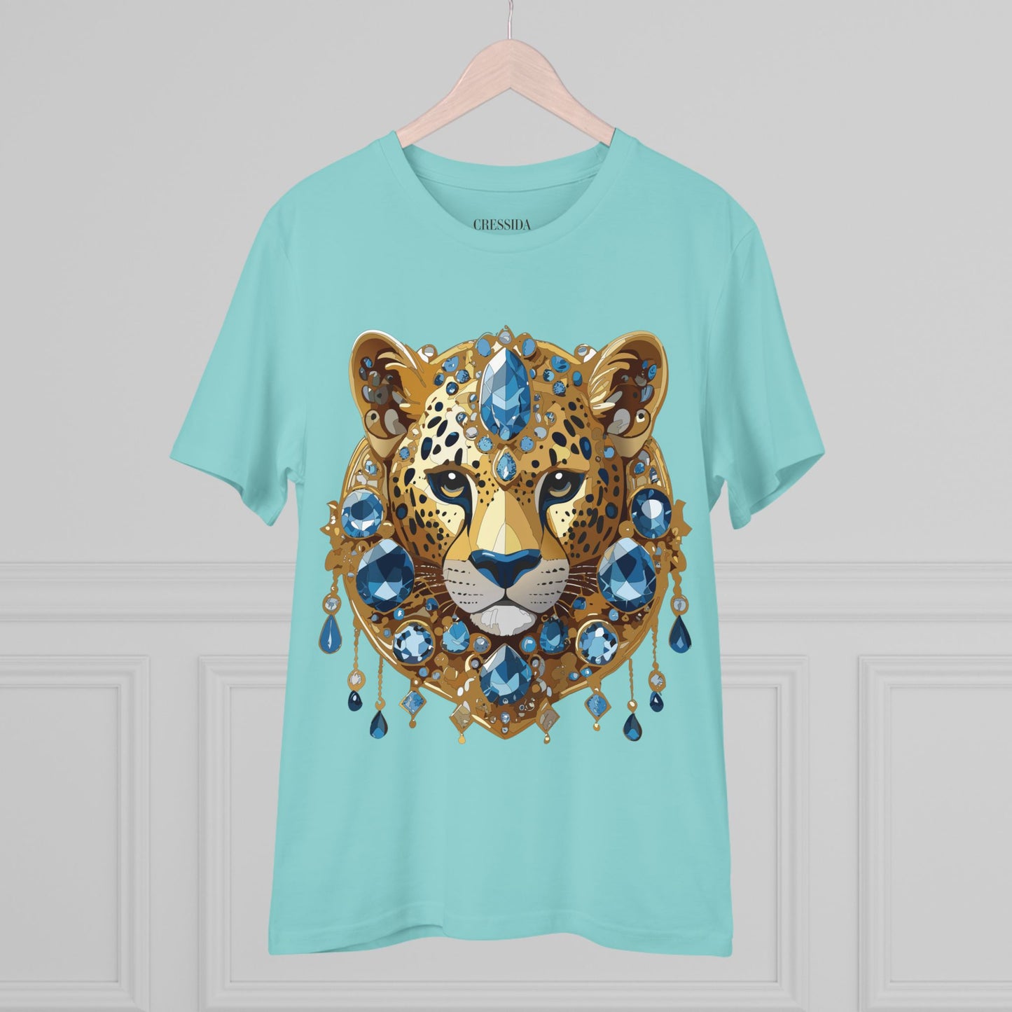 Organic T-shirt with Animals - Cheetah