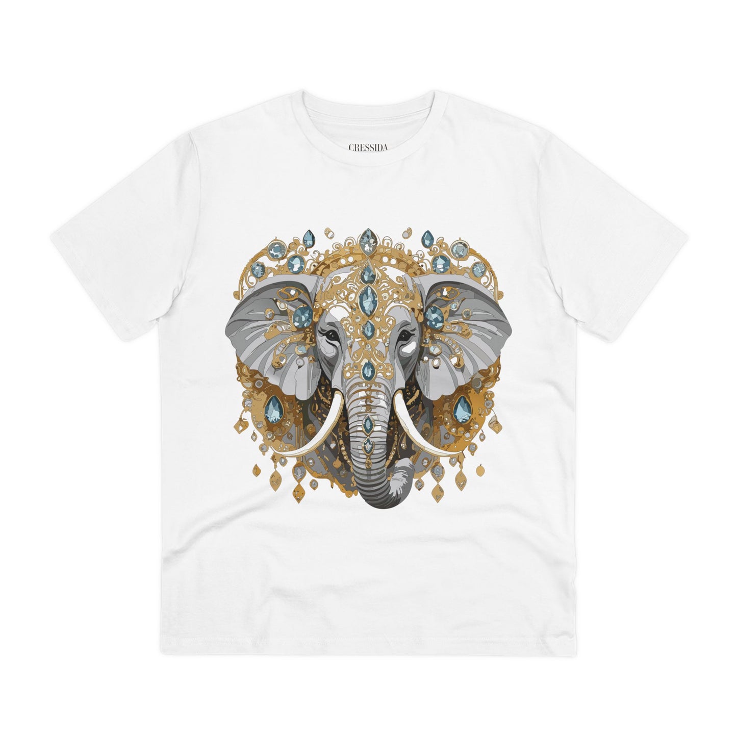 Organic T-shirt with Animals - Elephant