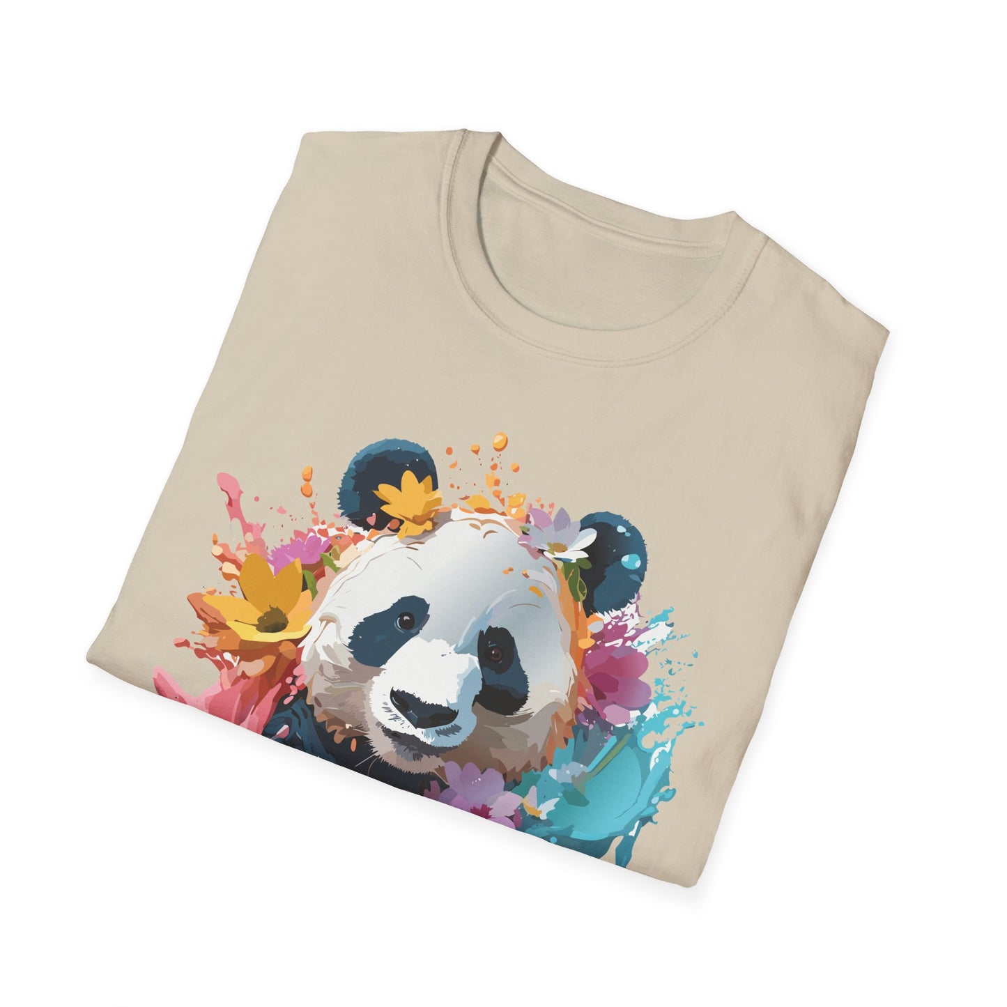 Panda Shirt, T Shirt with Panda, Animal Shirt, Tee Shirt with Animals