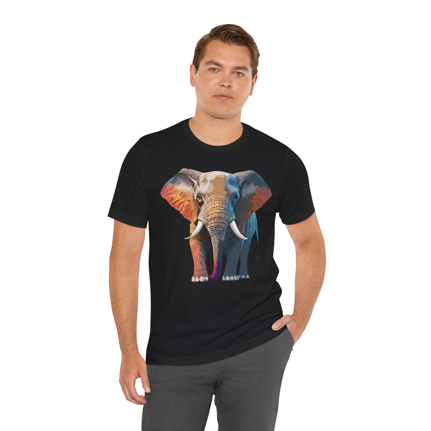 Unisex Animal Shirt, Tee Shirt with Animals, Art Design Tee Shirt, Wild Animals Shirt