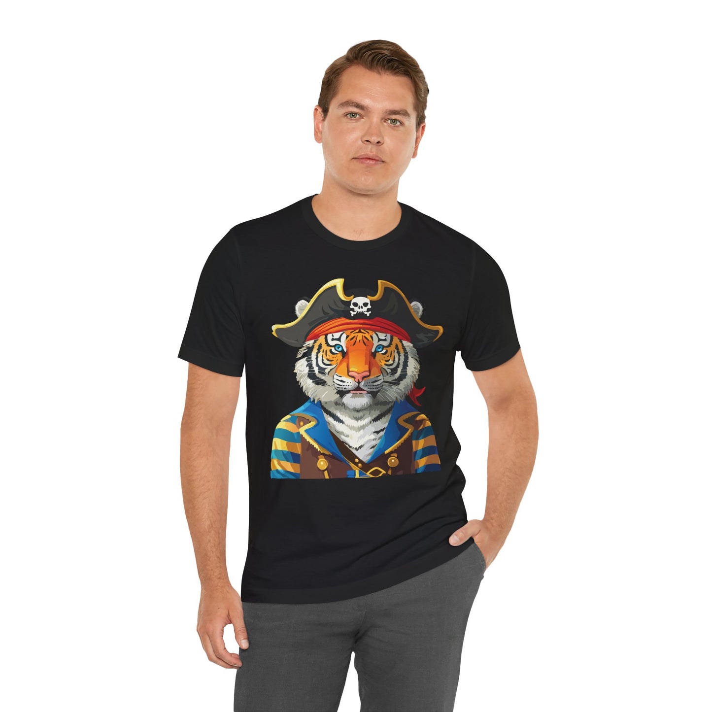 Unisex Animal Shirt, Tee Shirt with Animals, Art Design Tee Shirt, Wild Animals Shirt