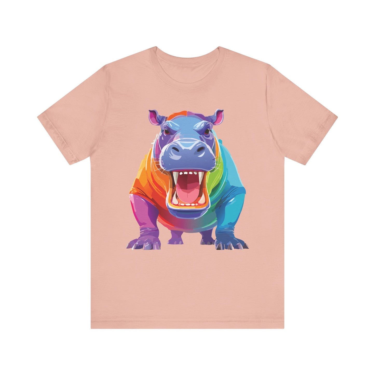 Unisex Animal Shirt, Tee Shirt with Animals, Art Design Tee Shirt, Wild Animals Shirt