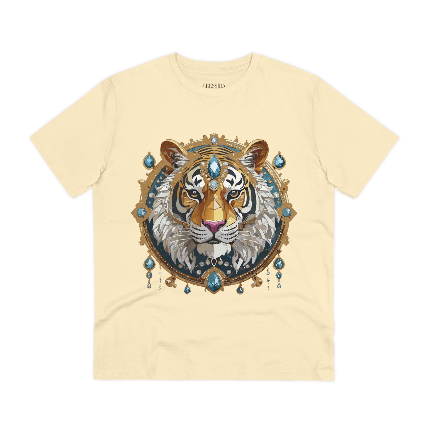 Organic T-shirt with Animals - Tiger