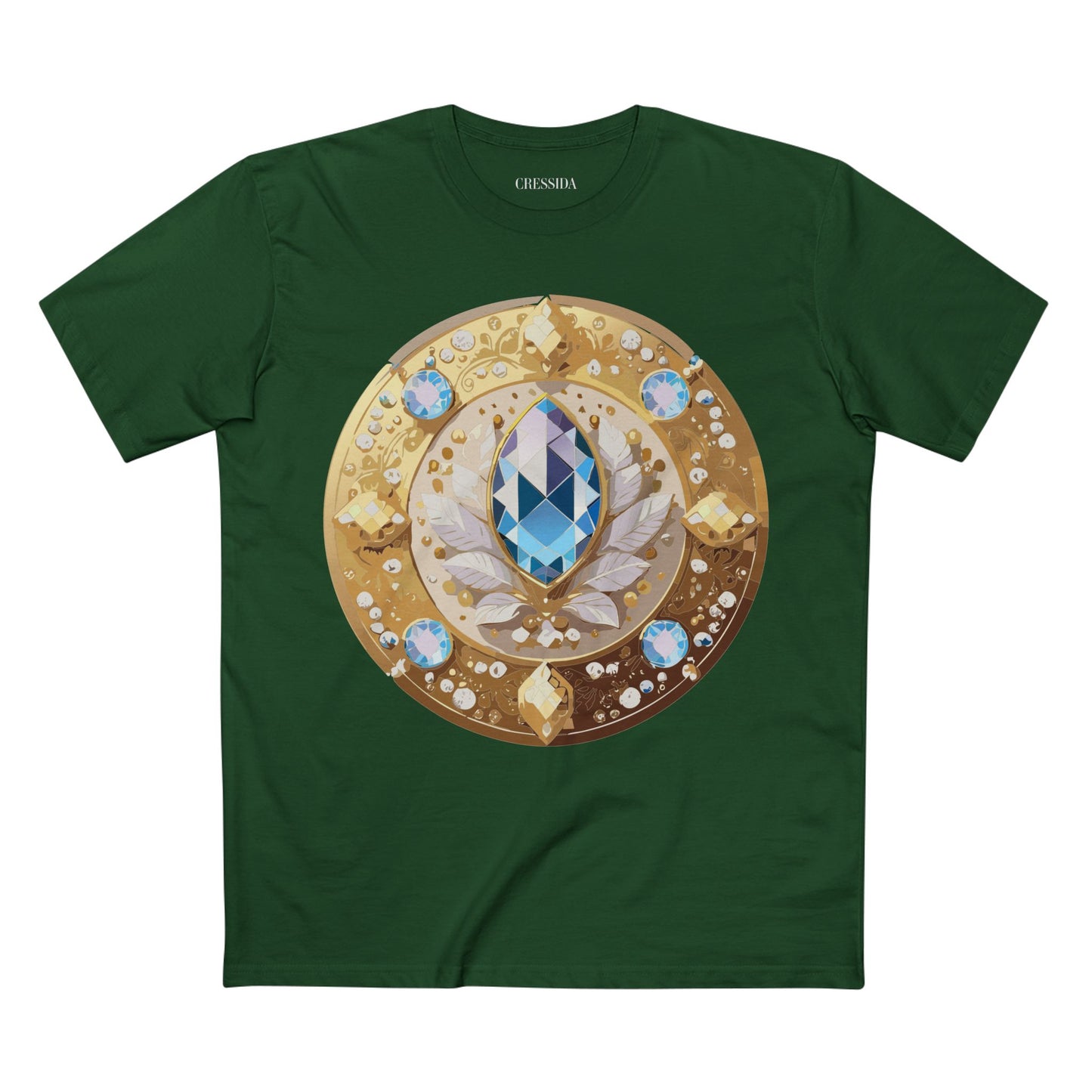 Medallion Shirt, Shirt with Medallion, Tee Shirt with Medal
