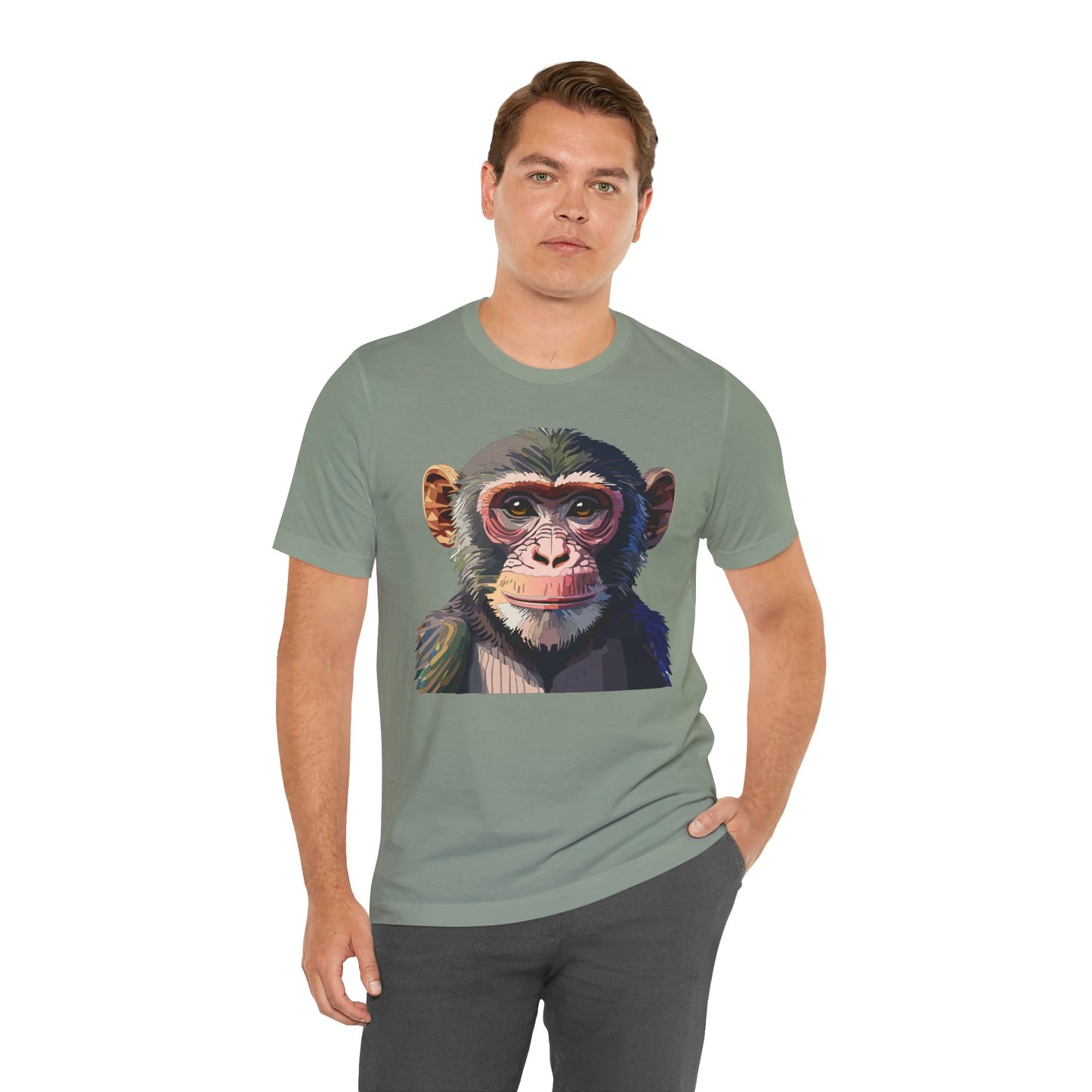 Unisex Animal Shirt, Tee Shirt with Animals, Art Design Tee Shirt, Wild Animals Shirt