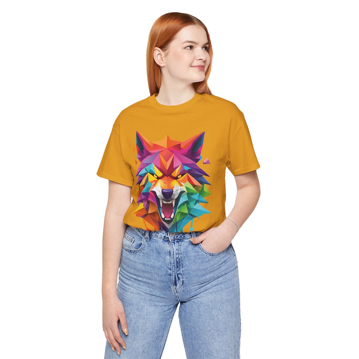 Unisex Animal Shirt, Tee Shirt with Animals, Art Design Tee Shirt, Wild Animals Shirt