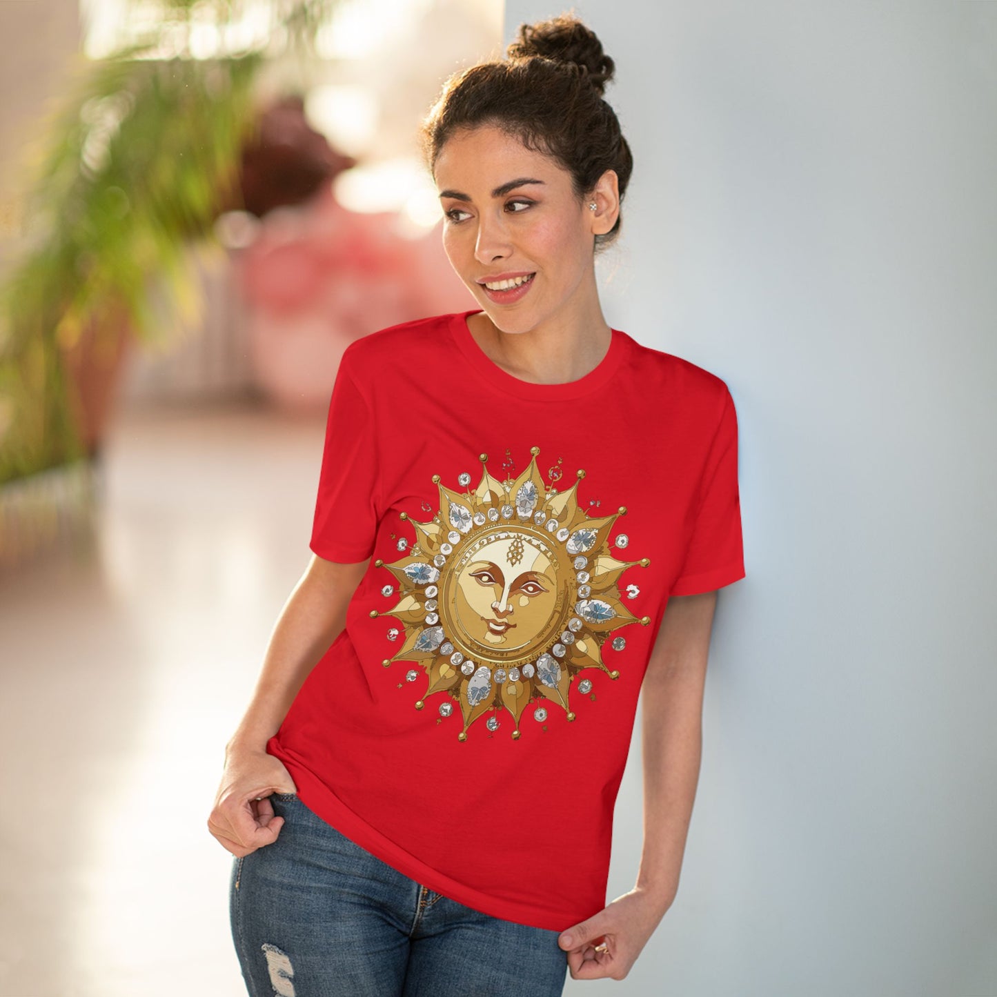 Organic T-shirt with Sun