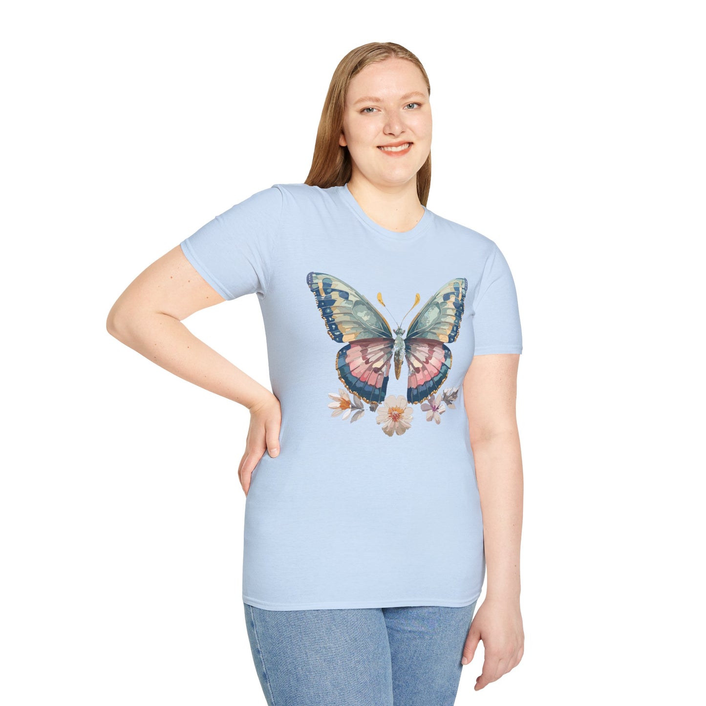Butterfly Shirt, T Shirt with Butterfly, Monarch Shirt