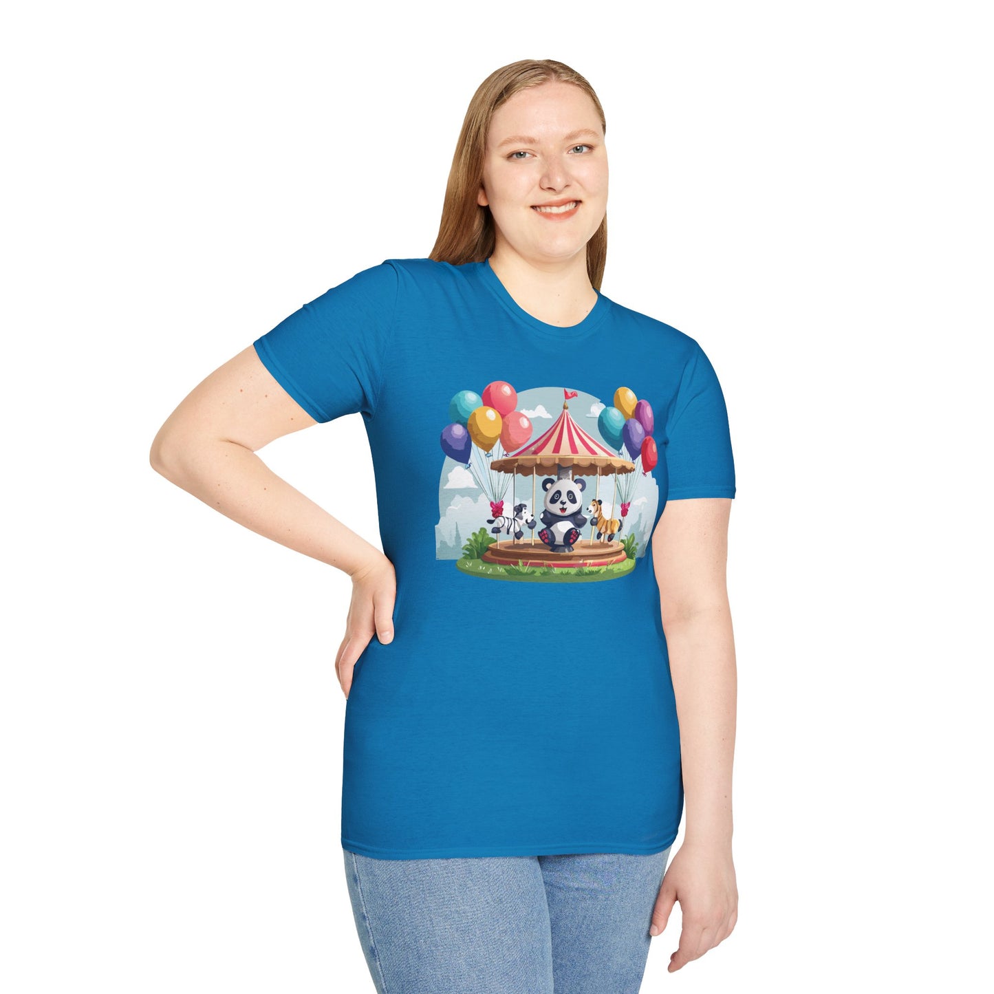 Panda Shirt, T Shirt with Panda, Animal Shirt, Tee Shirt with Animals
