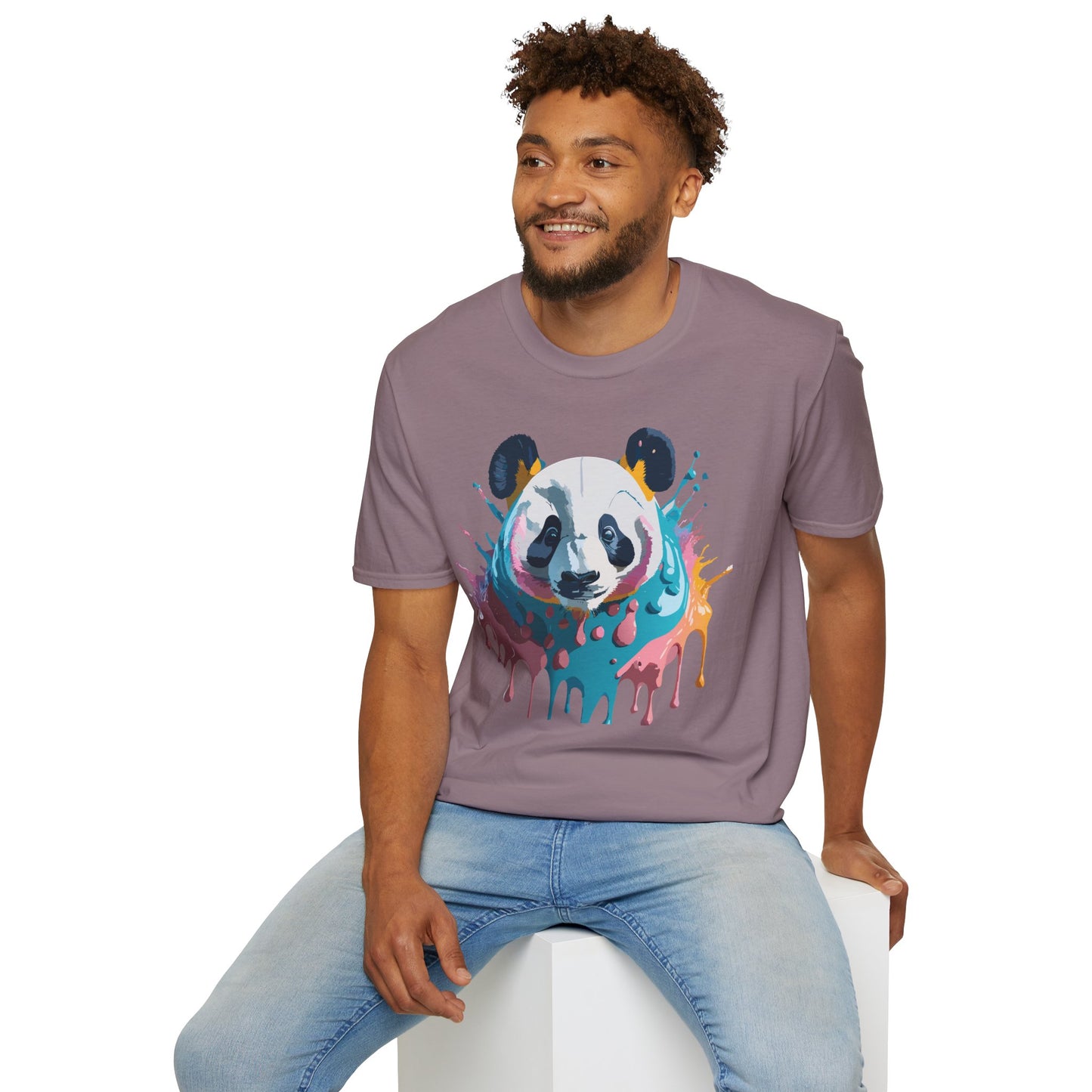 Panda Shirt, T Shirt with Panda, Animal Shirt, Tee Shirt with Animals