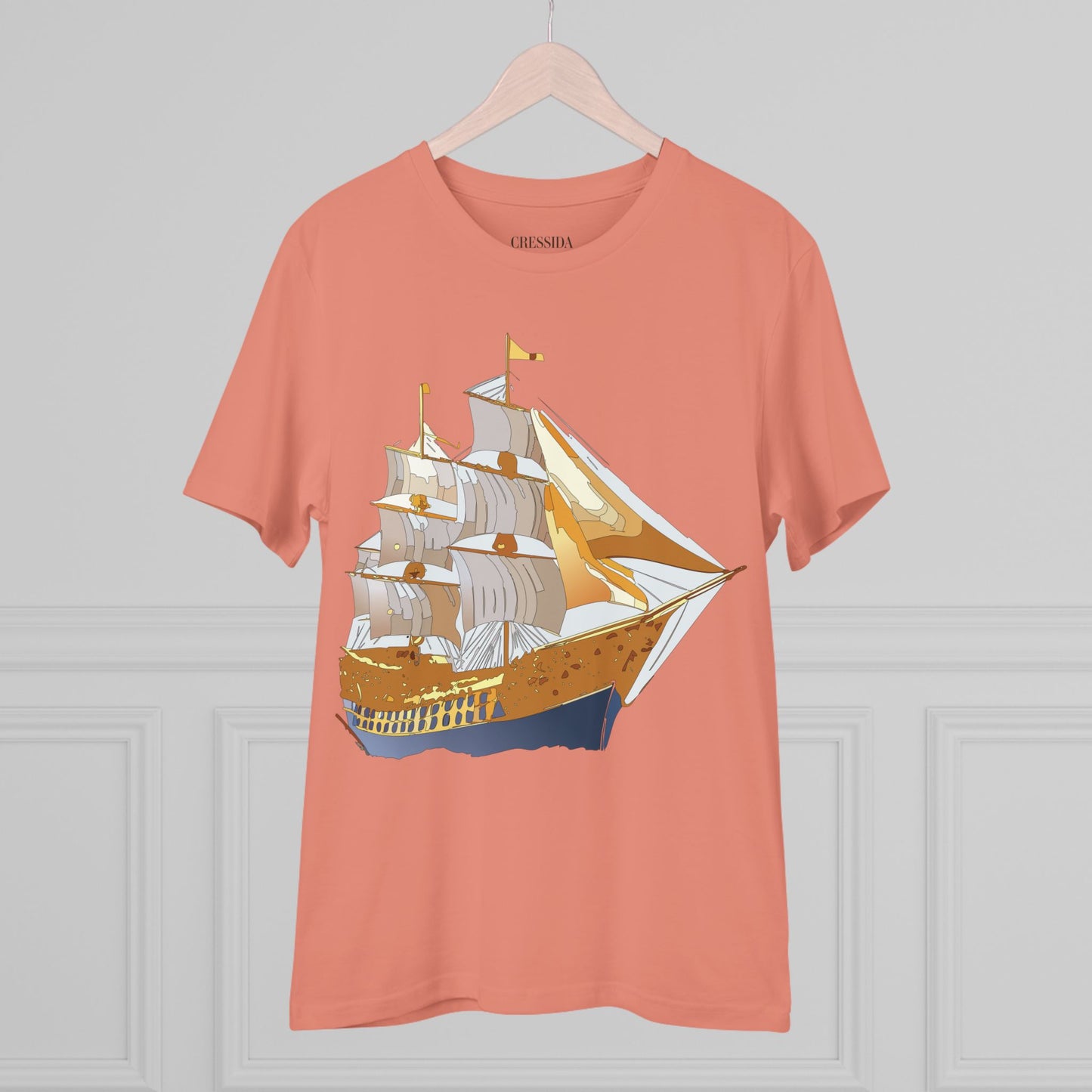 Organic T-shirt with Ship