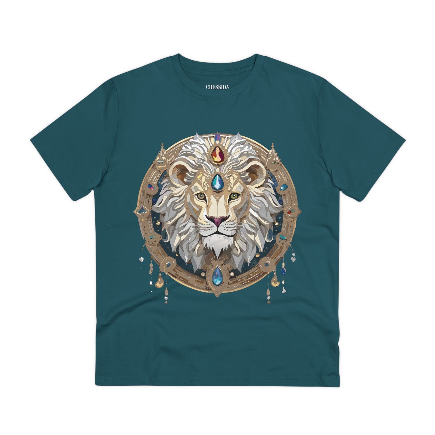 Organic T-shirt with Animals - Lion