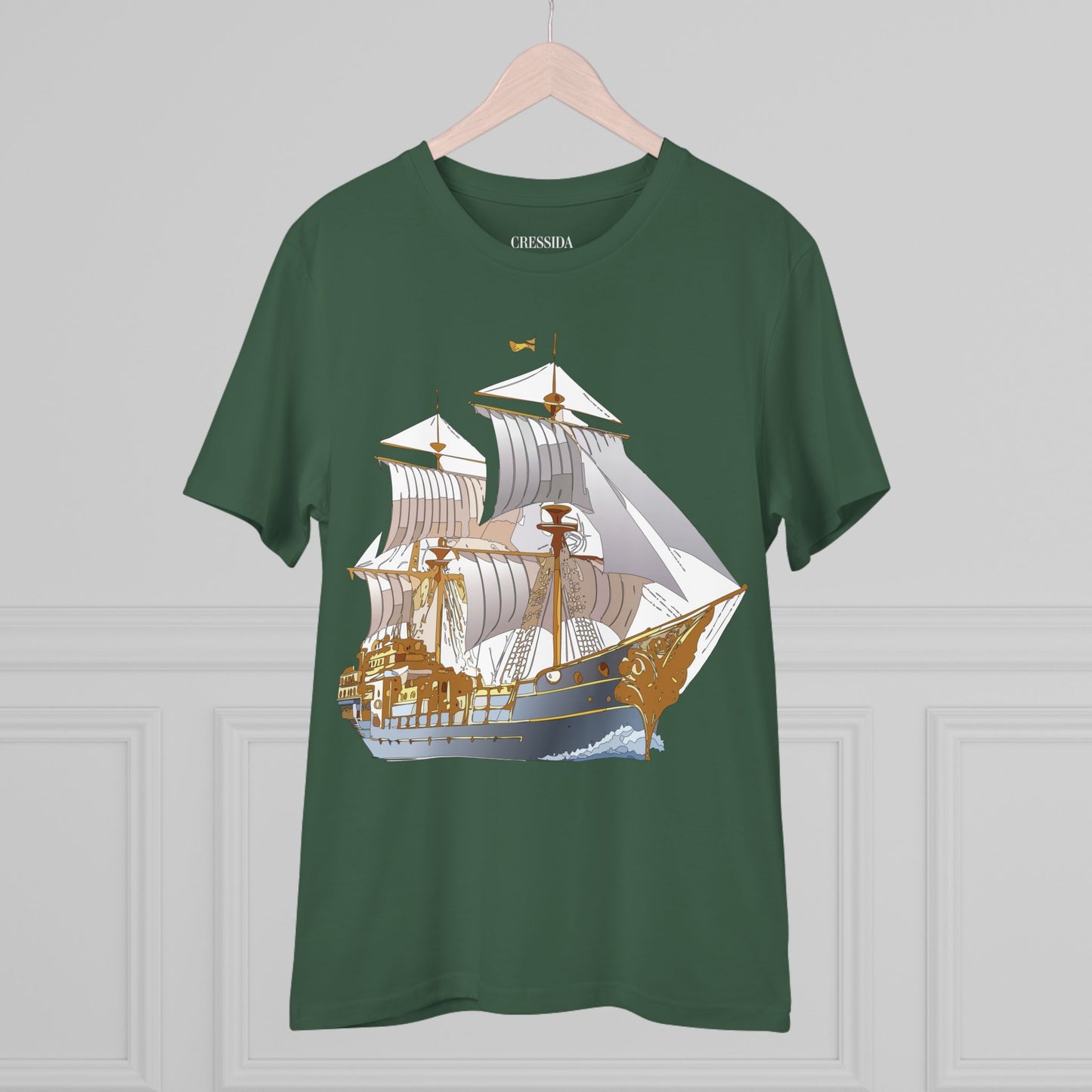 Organic T-shirt with Ship