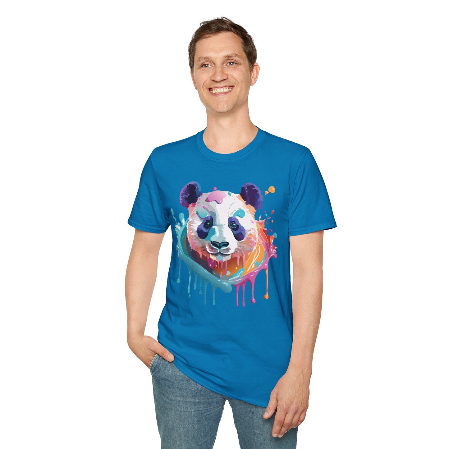 Panda Shirt, T Shirt with Panda, Animal Shirt, Tee Shirt with Animals
