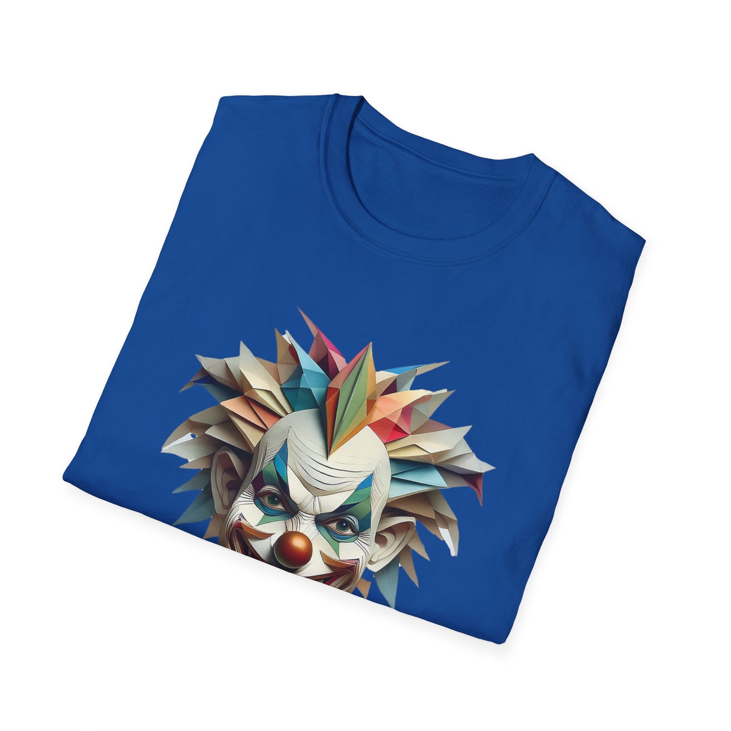 Clown Shirt, T Shirt with Clown, Funny Man Shirt, Tee Shirt with Funny Man, Circus Shirt, Shirt with Circus, Scary Man Shirt, Shirt with Scary Man