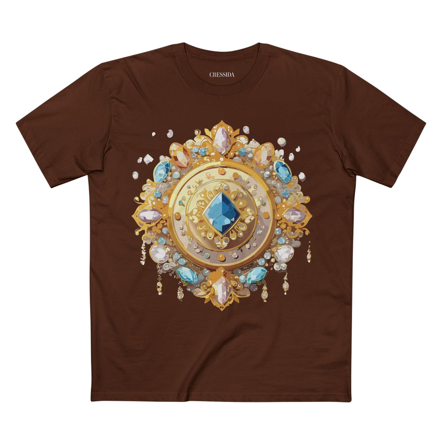 Medallion Shirt, Shirt with Medallion, Tee Shirt with Medal