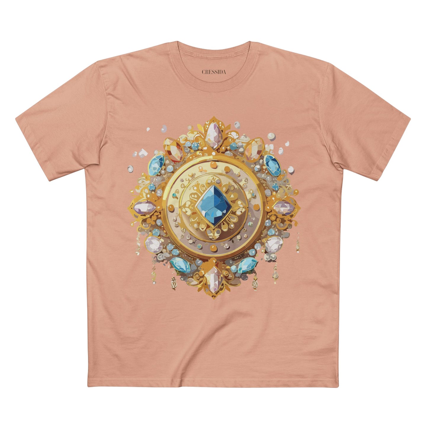 Medallion Shirt, Shirt with Medallion, Tee Shirt with Medal