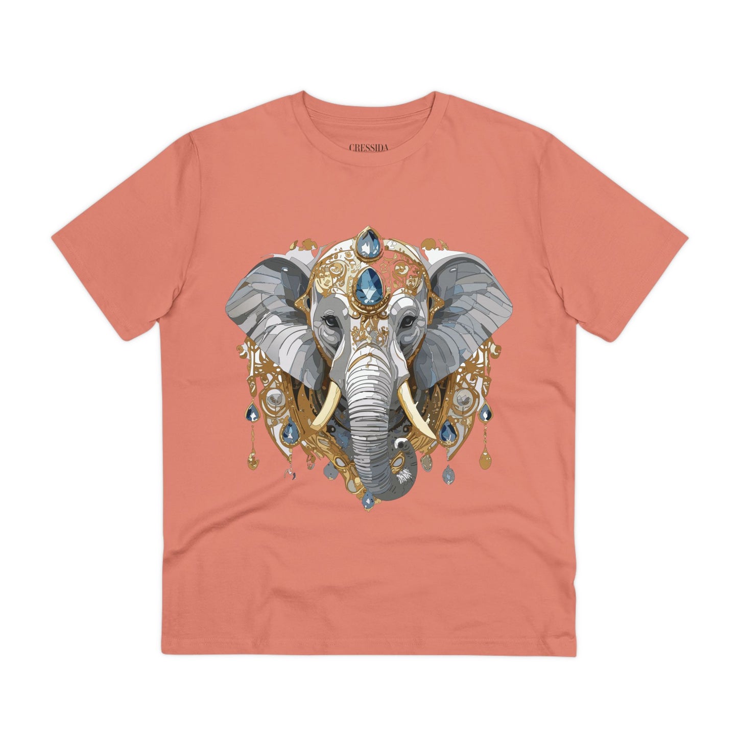 Organic T-shirt with Animals - Elephant