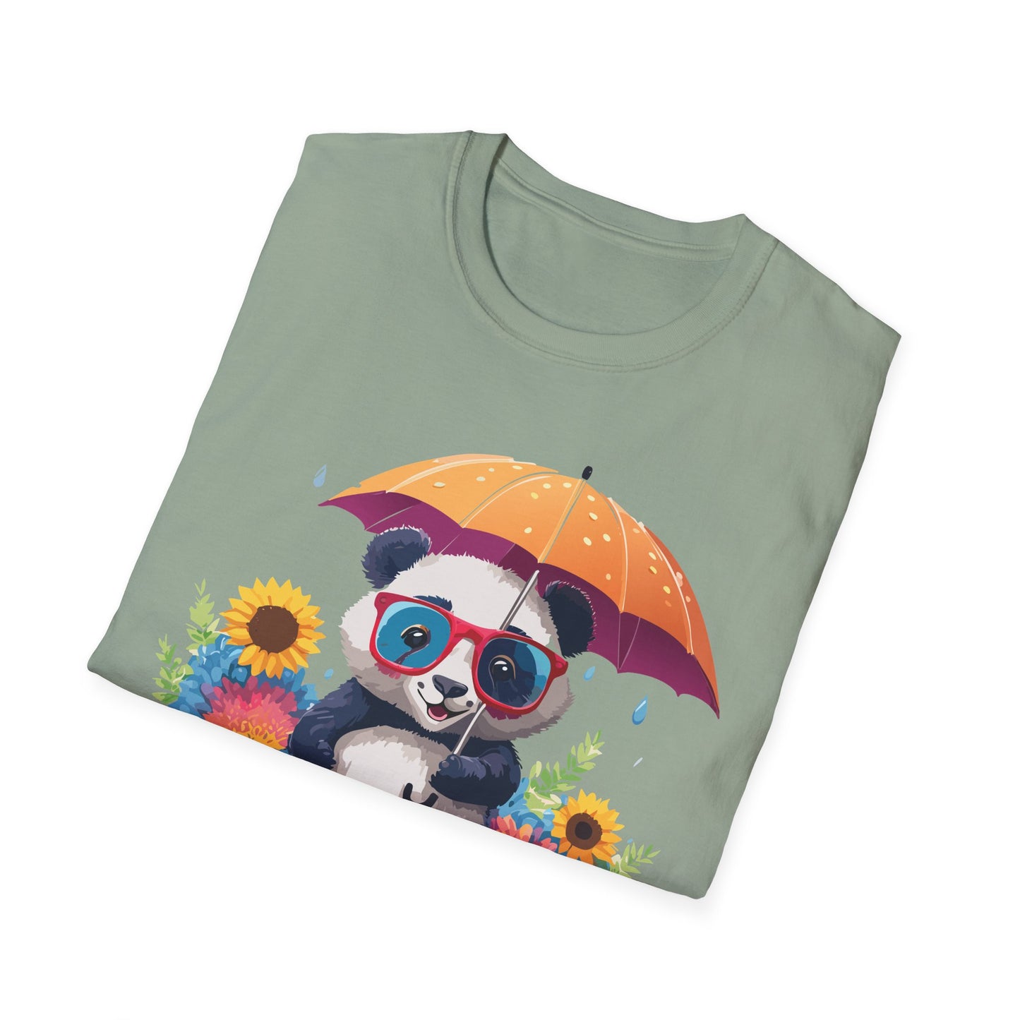 Panda Shirt, T Shirt with Panda, Animal Shirt, Tee Shirt with Animals