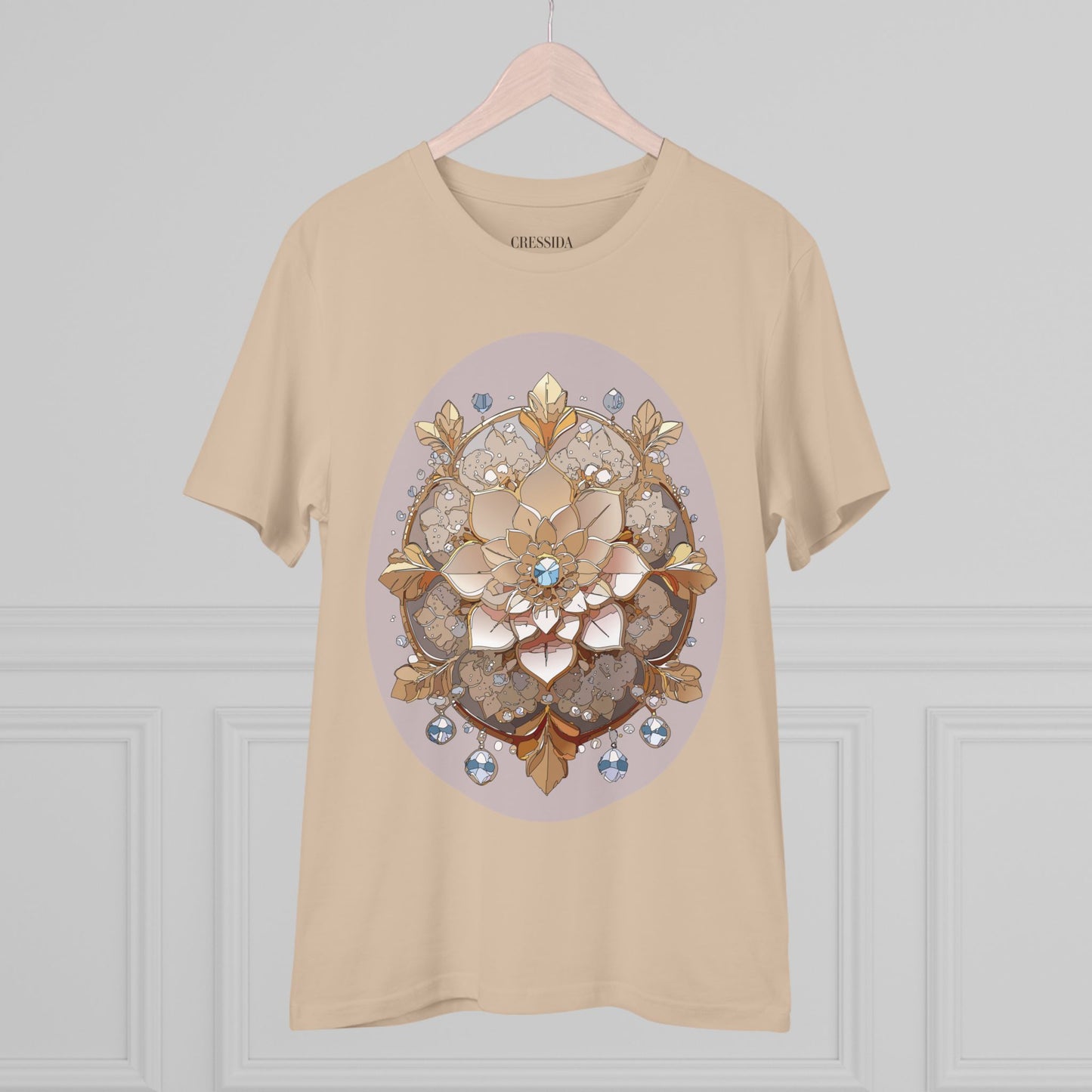 Organic T-shirt with Flower