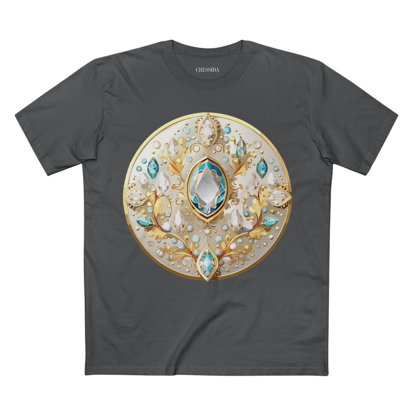 Medallion Shirt, Shirt with Medallion, Tee Shirt with Medal