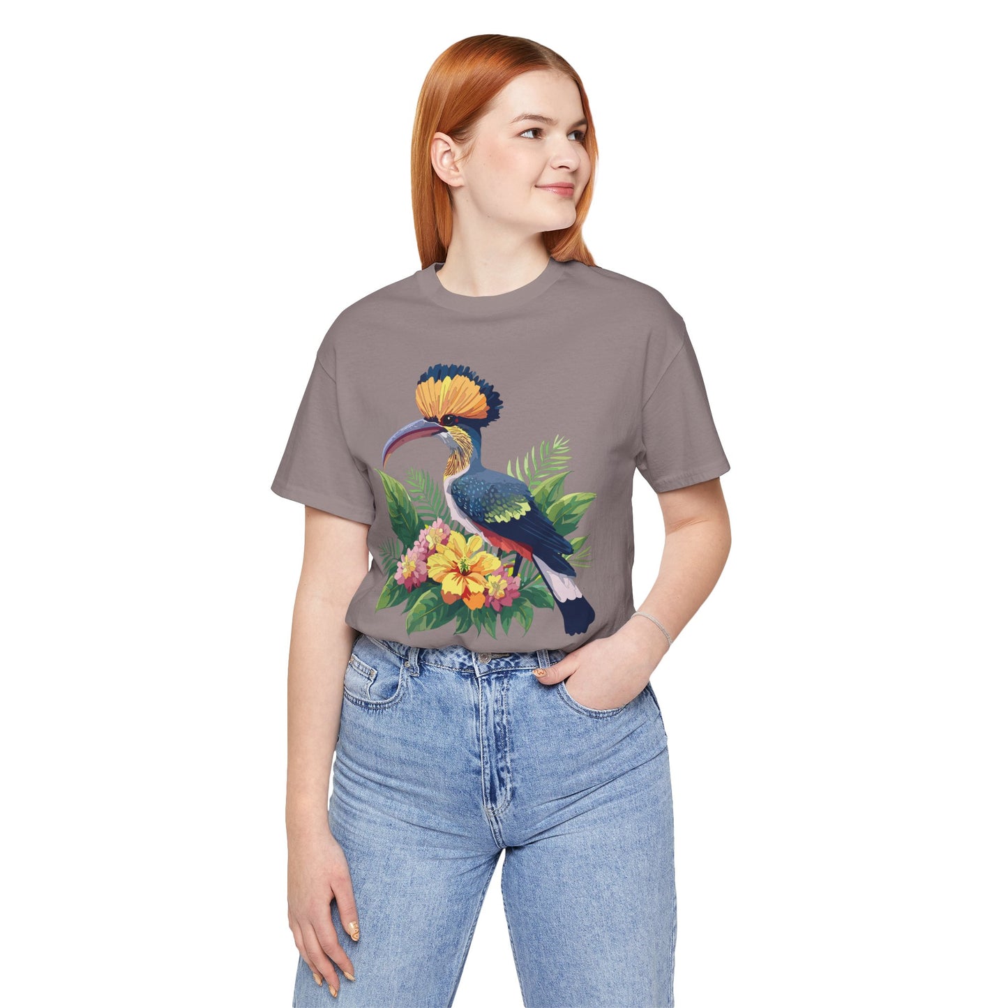 Unisex Animal Shirt, Tee Shirt with Animals, Art Design Tee Shirt, Wild Animals Shirt