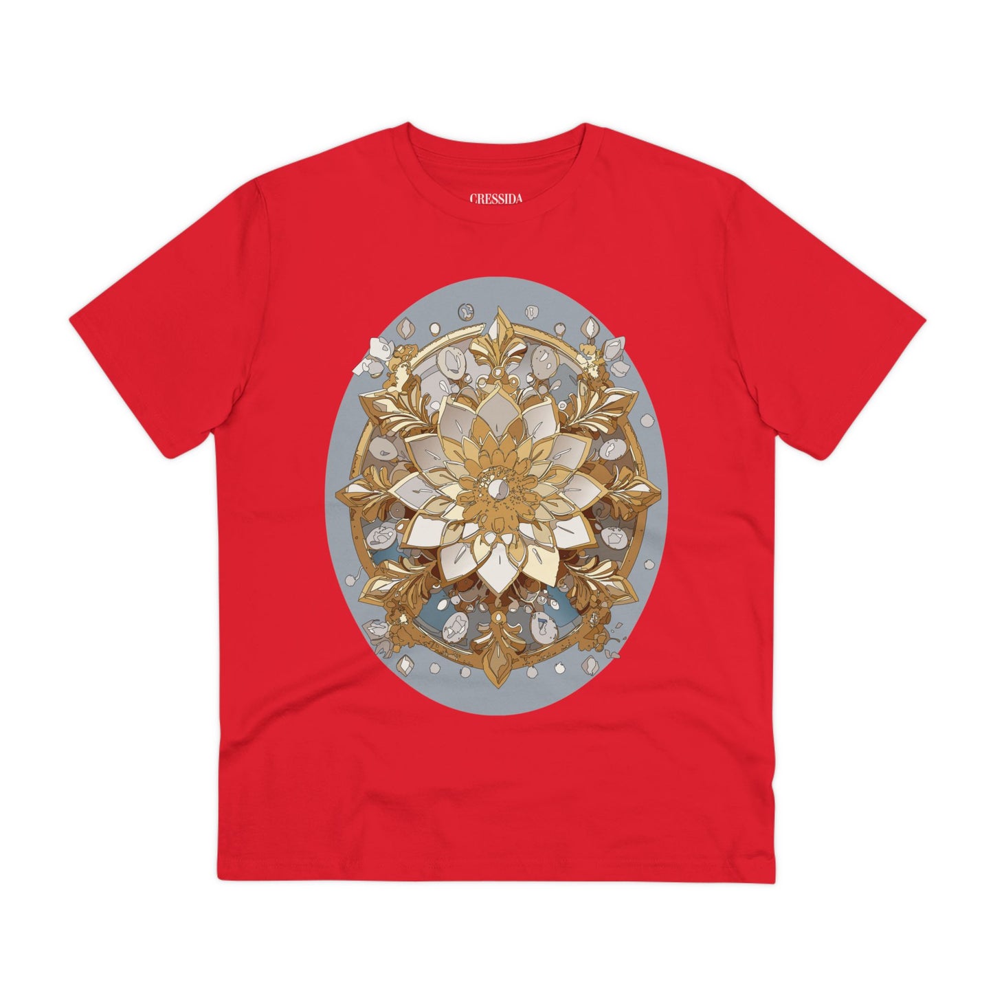 Organic T-shirt with Flower