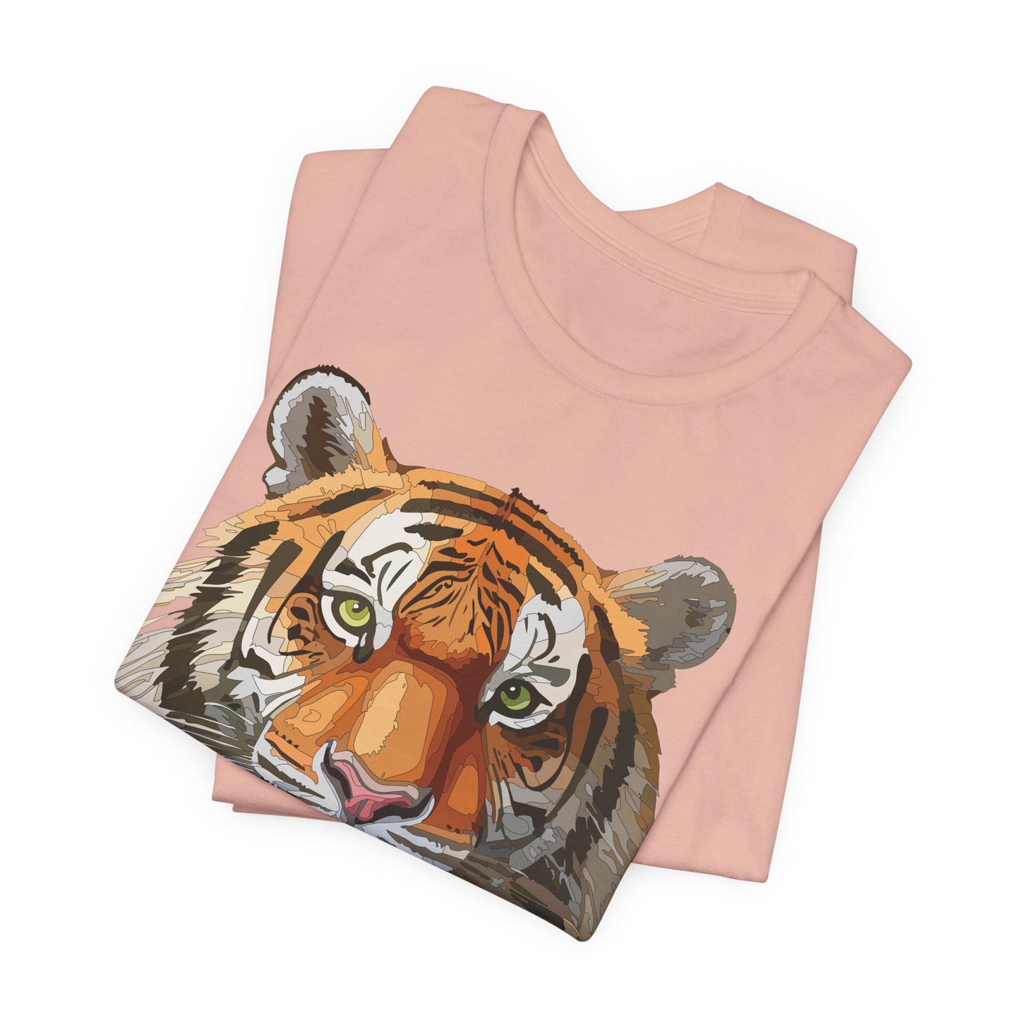 Unisex Animal Shirt, Tee Shirt with Animals, Art Design Tee Shirt, Wild Animals Shirt