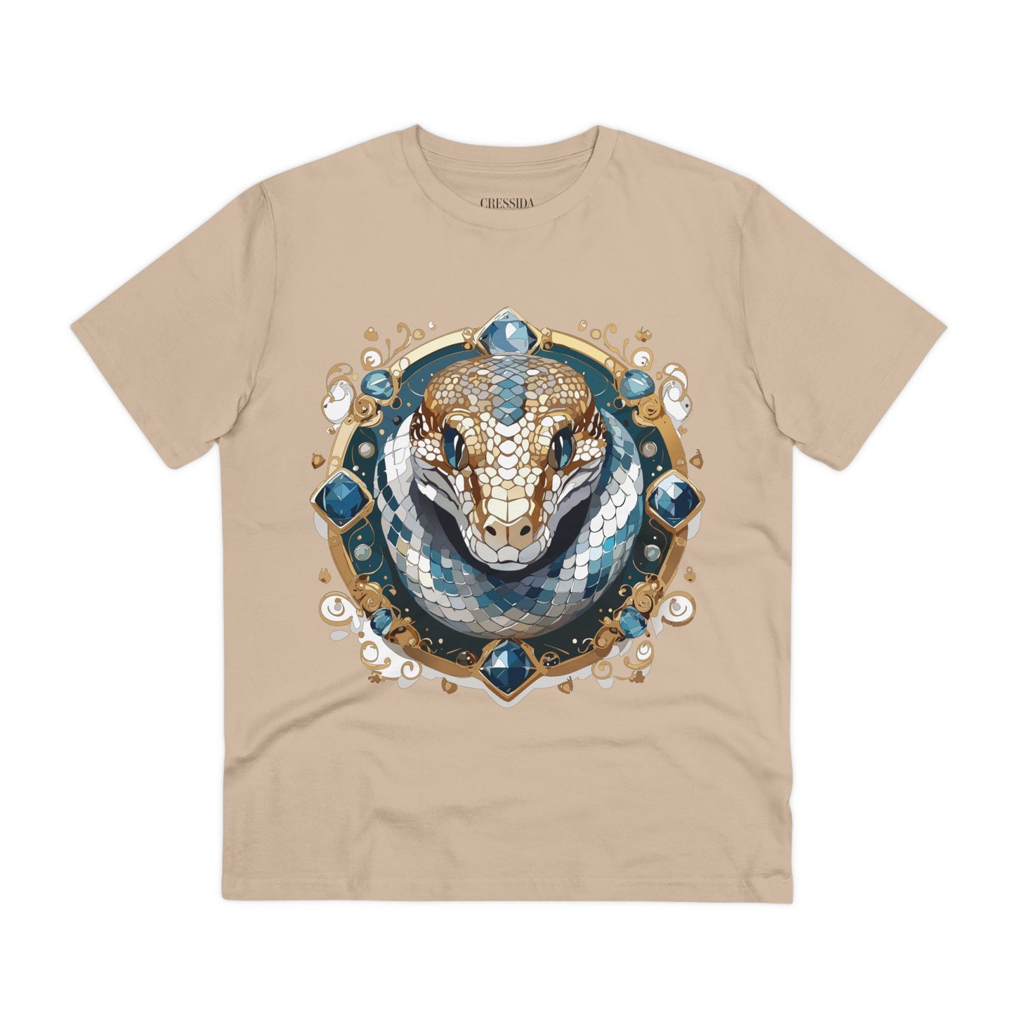 Organic T-shirt with Animals - Python