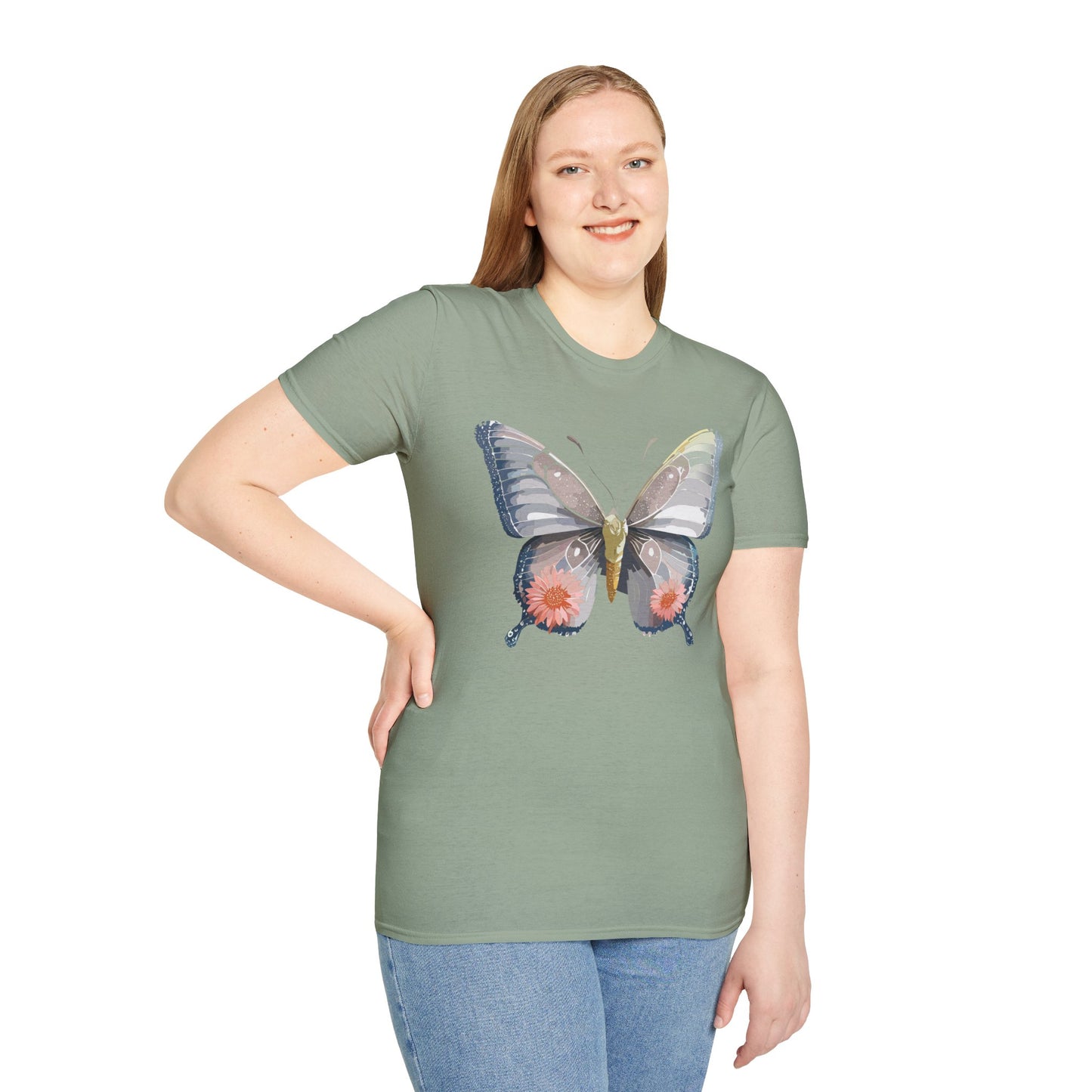 Butterfly Shirt, T Shirt with Butterfly, Monarch Shirt