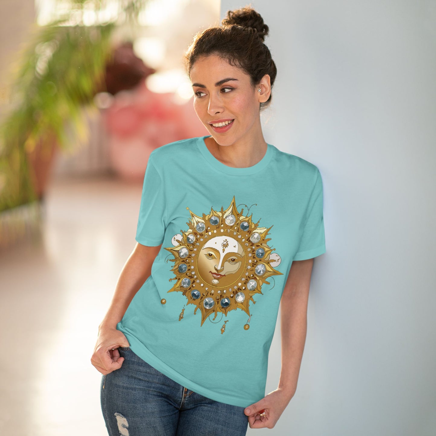 Organic T-shirt with Sun