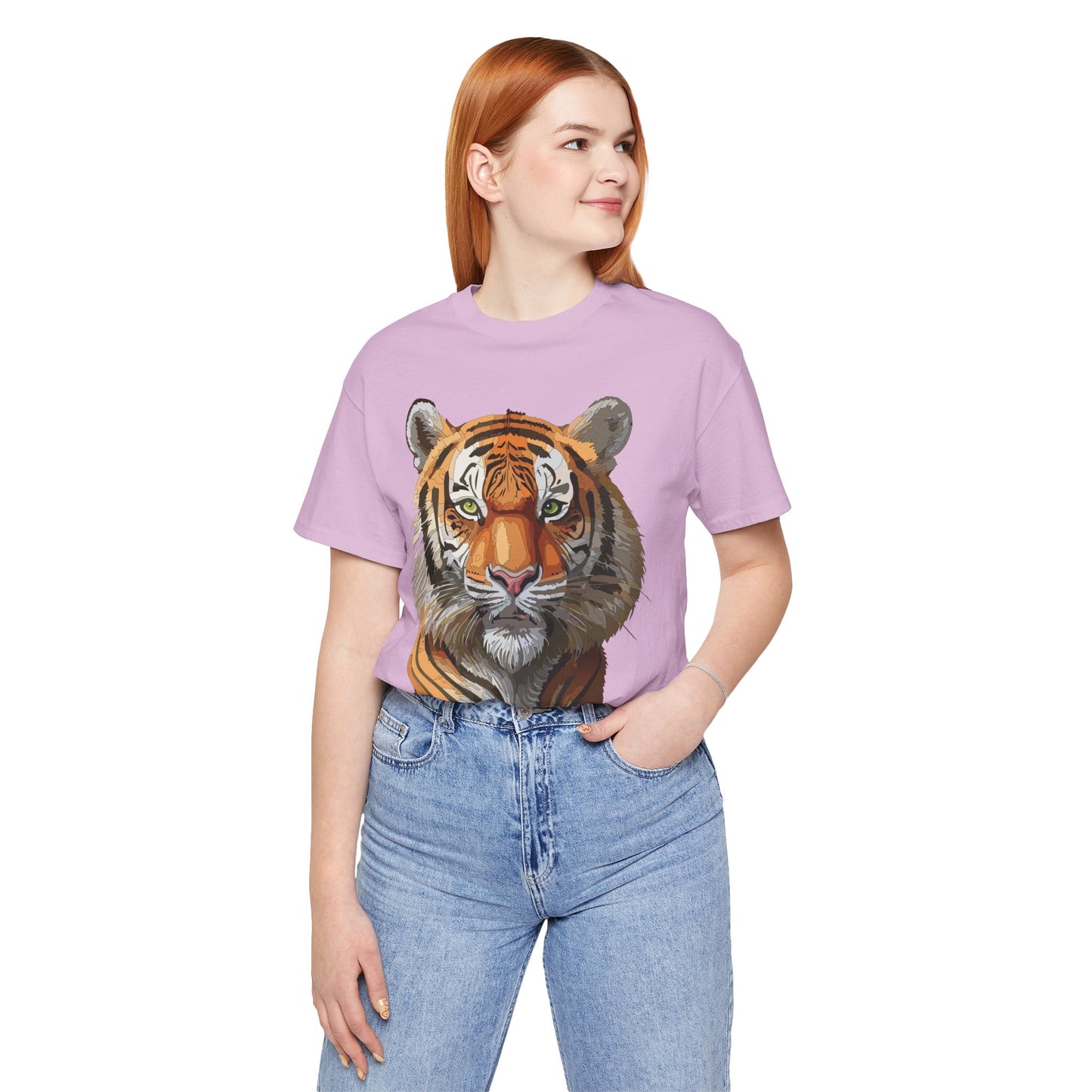 Unisex Animal Shirt, Tee Shirt with Animals, Art Design Tee Shirt, Wild Animals Shirt