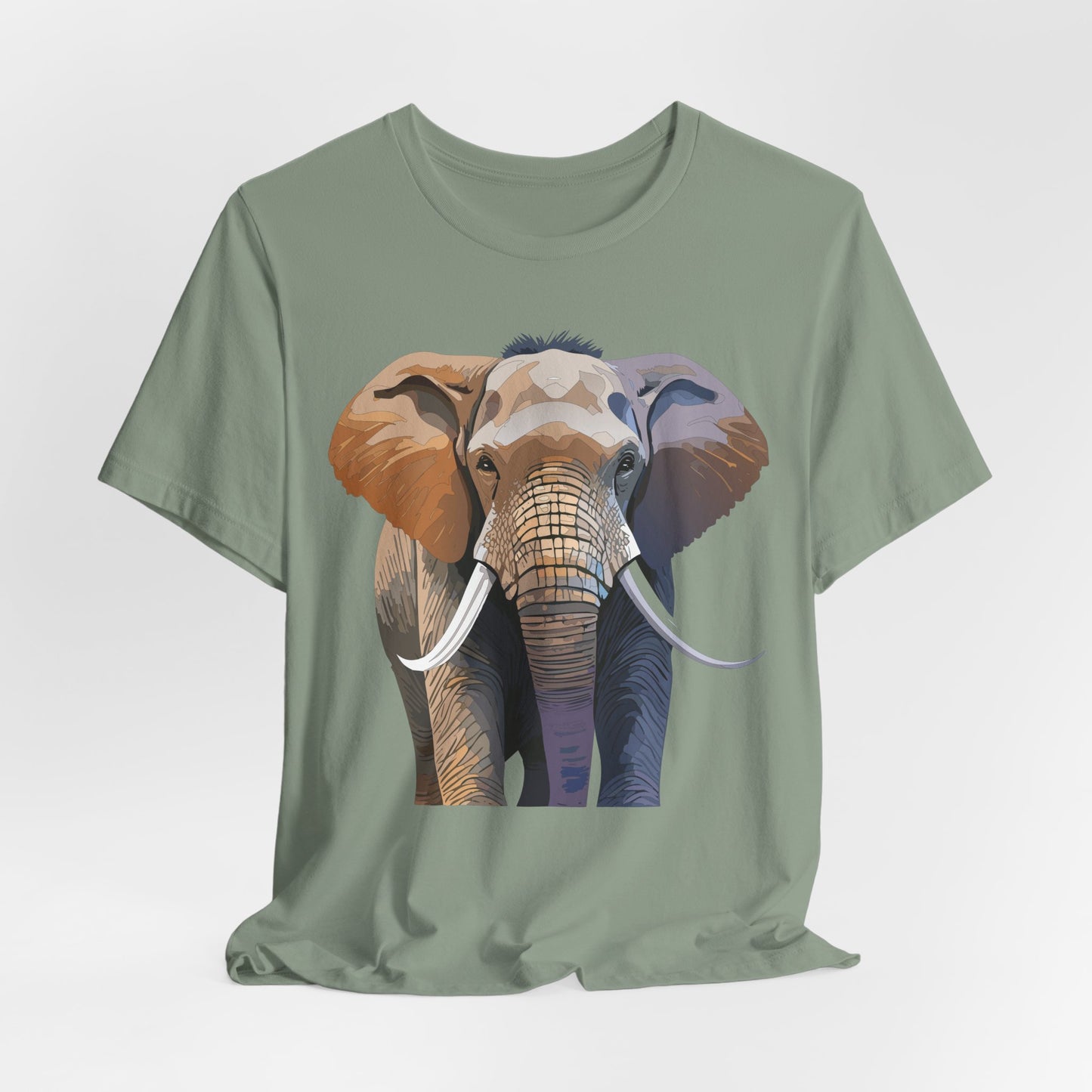 Unisex Animal Shirt, Tee Shirt with Animals, Art Design Tee Shirt, Wild Animals Shirt
