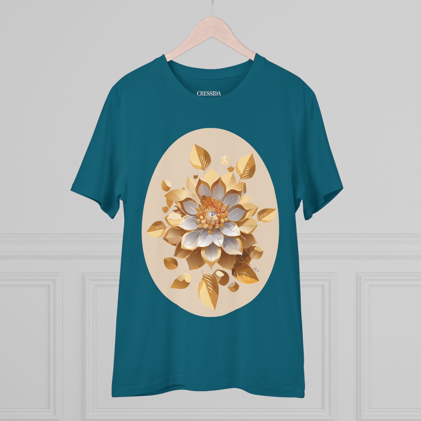 Organic T-shirt with Flower