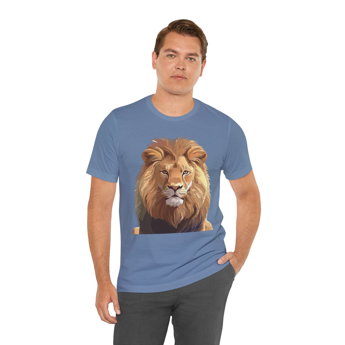 Unisex Animal Shirt, Tee Shirt with Animals, Art Design Tee Shirt, Wild Animals Shirt