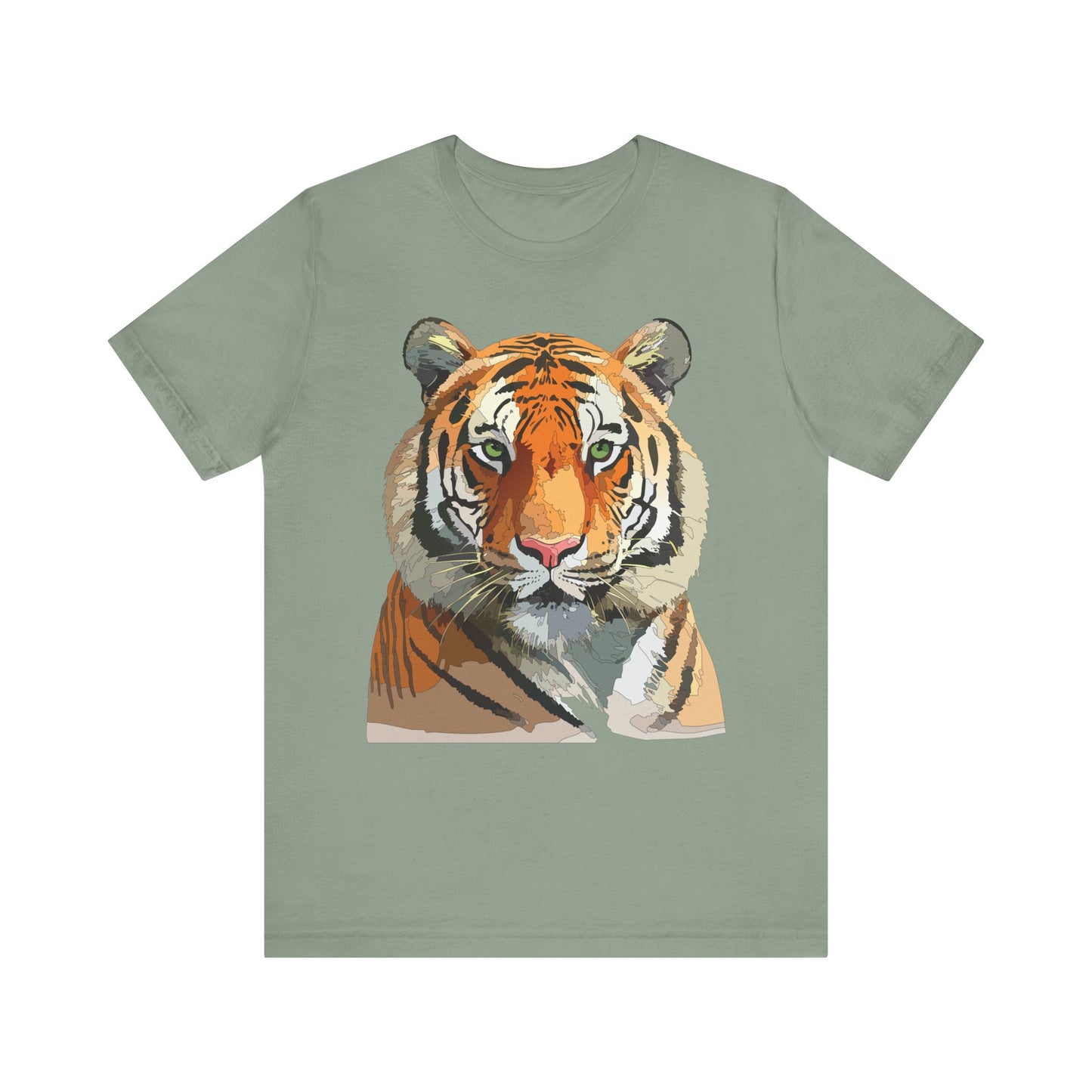Unisex Animal Shirt, Tee Shirt with Animals, Art Design Tee Shirt, Wild Animals Shirt