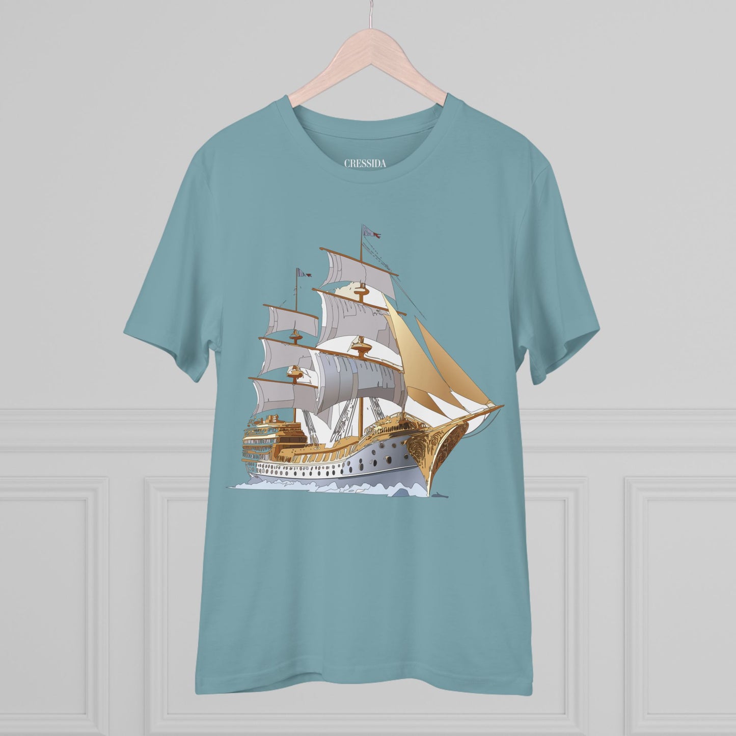 Organic T-shirt with Ship