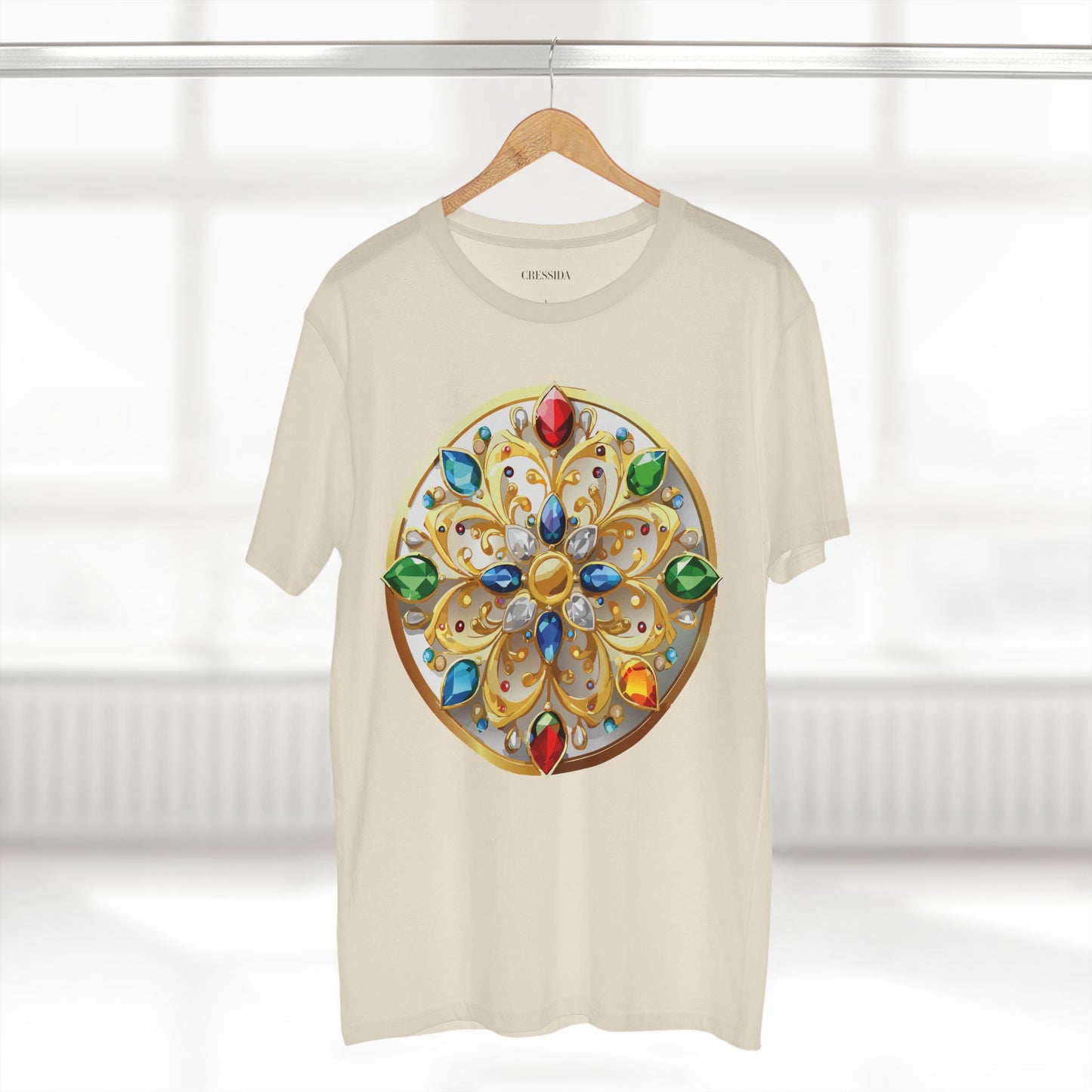 Medallion Shirt, Shirt with Medallion, Tee Shirt with Medal