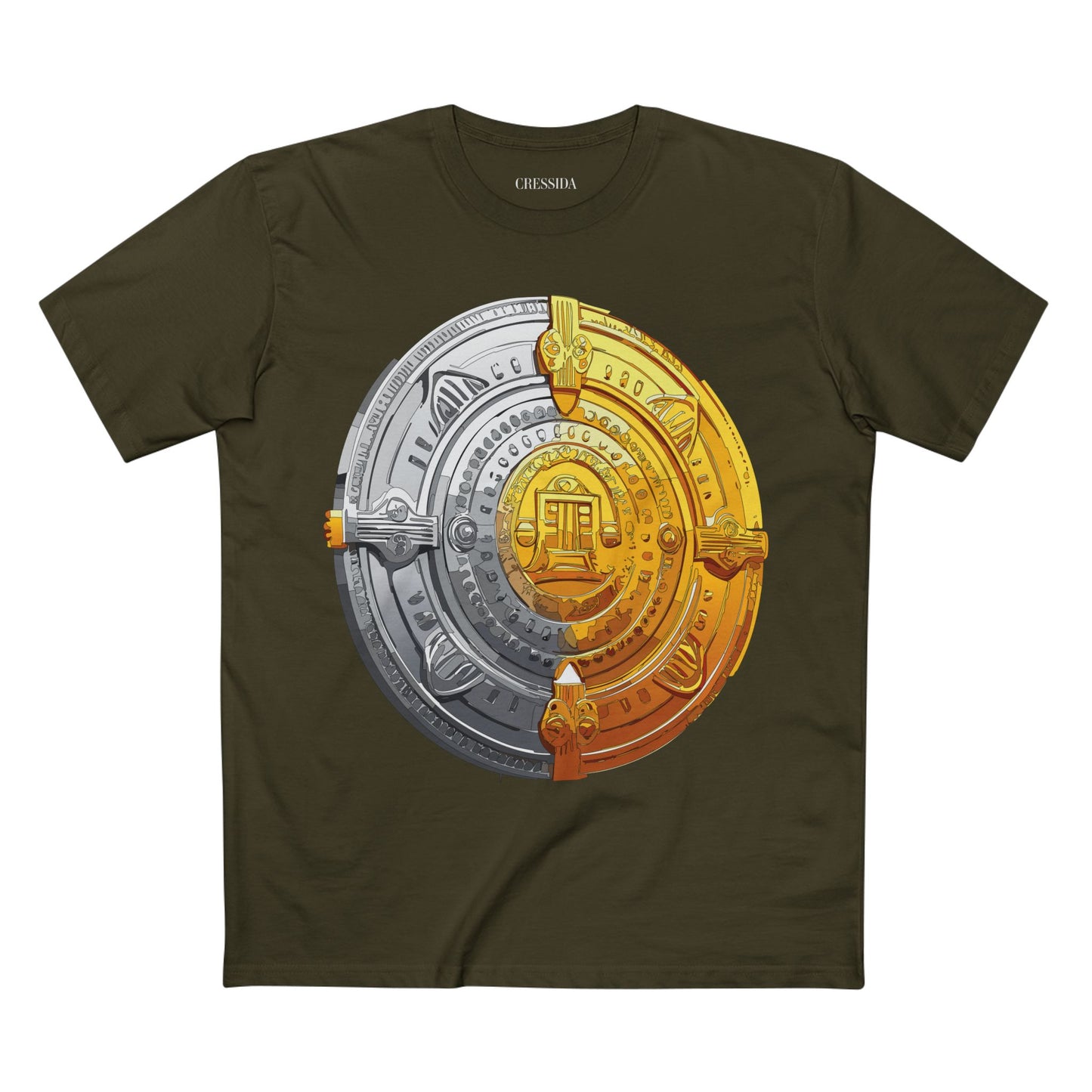 Coin Shirt, Shirt with Coin, Tee Shirt with Antique Coin