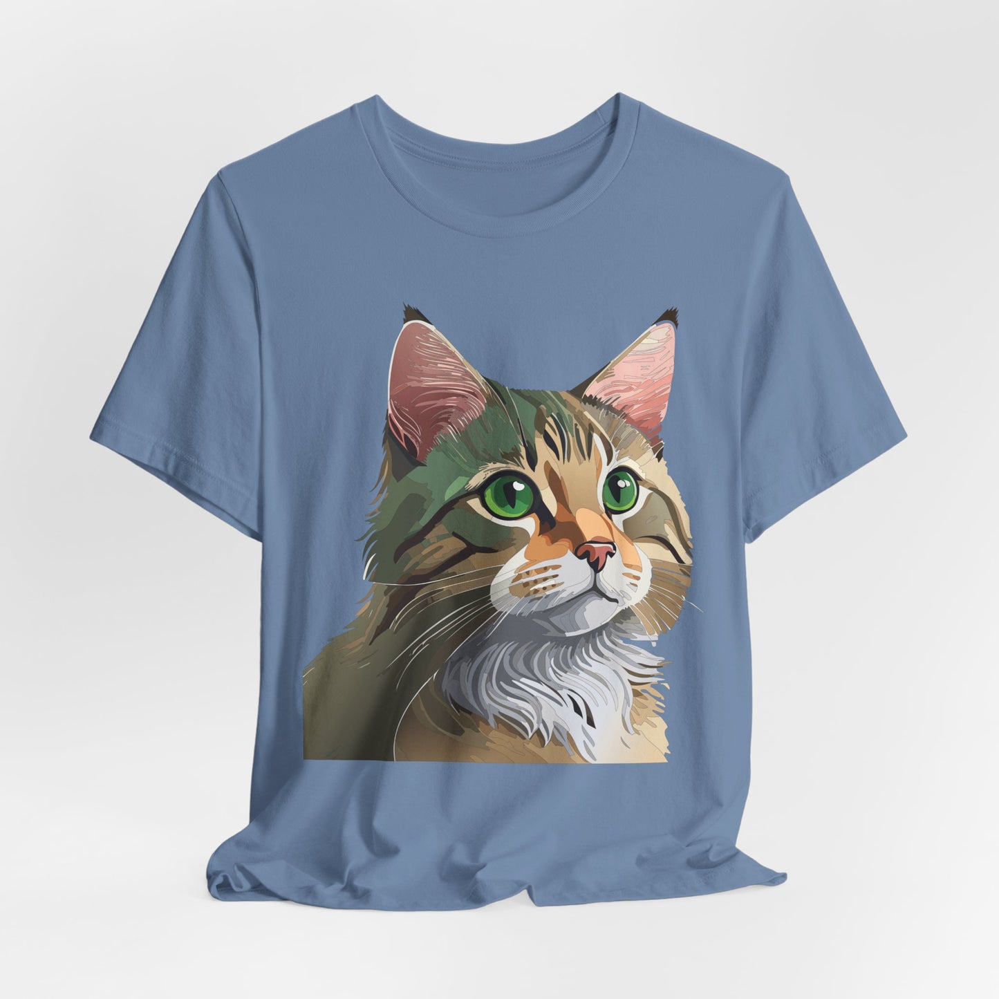 Unisex Animal Shirt, Tee Shirt with Animals, Art Design Tee Shirt, Wild Animals Shirt