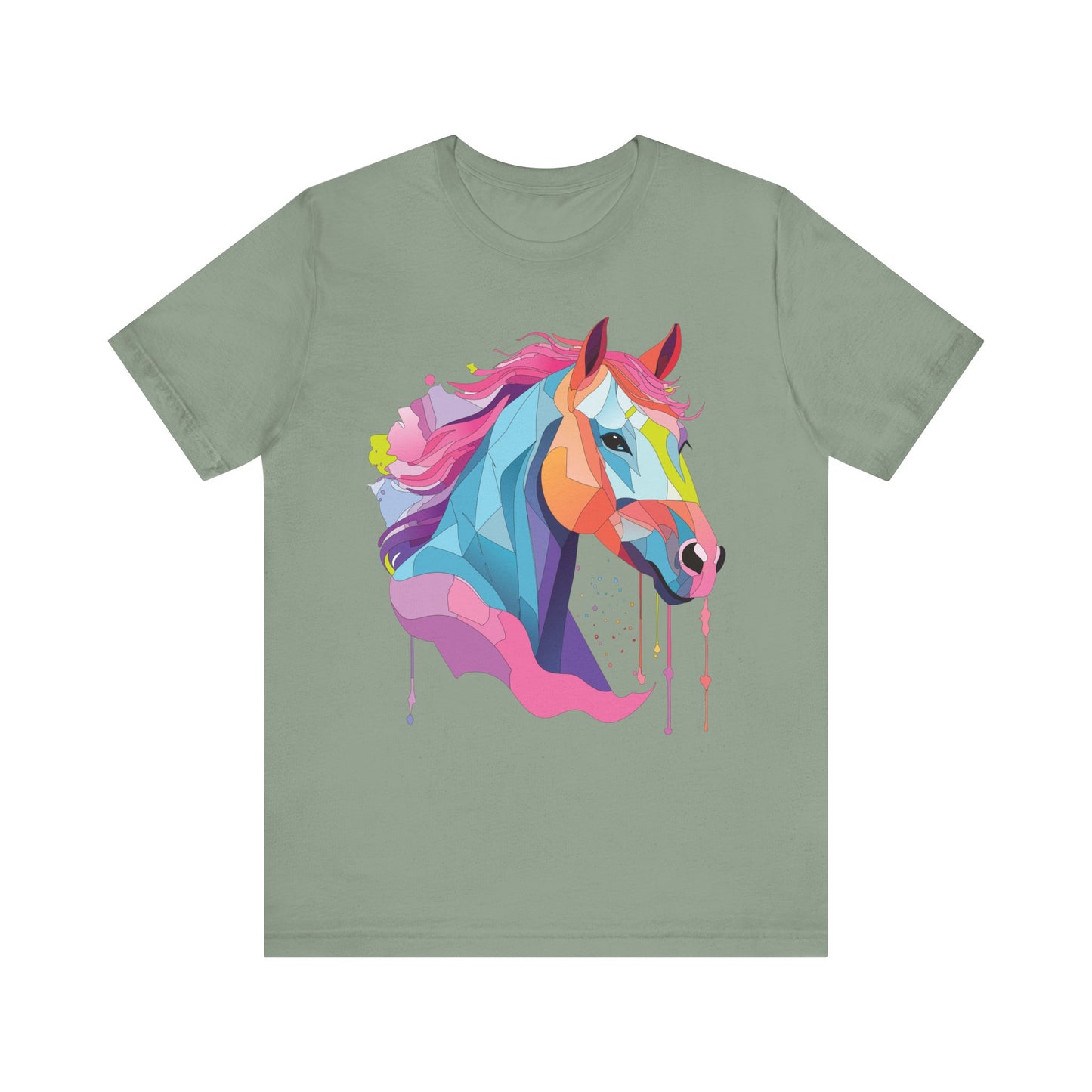 Unisex Animal Shirt, Tee Shirt with Animals, Art Design Tee Shirt, Wild Animals Shirt