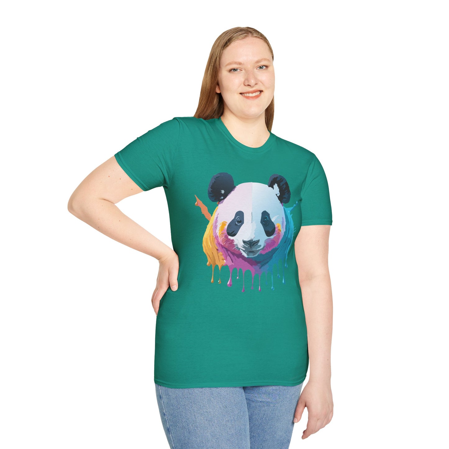Panda Shirt, T Shirt with Panda, Animal Shirt, Tee Shirt with Animals