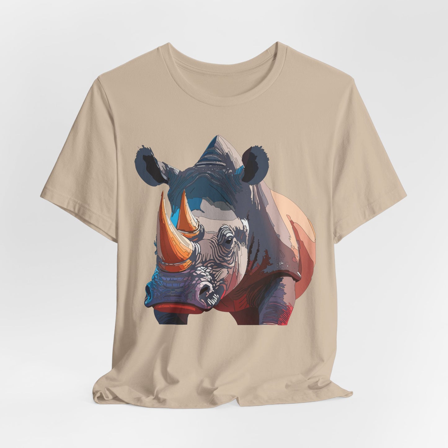 Unisex Animal Shirt, Tee Shirt with Animals, Art Design Tee Shirt, Wild Animals Shirt