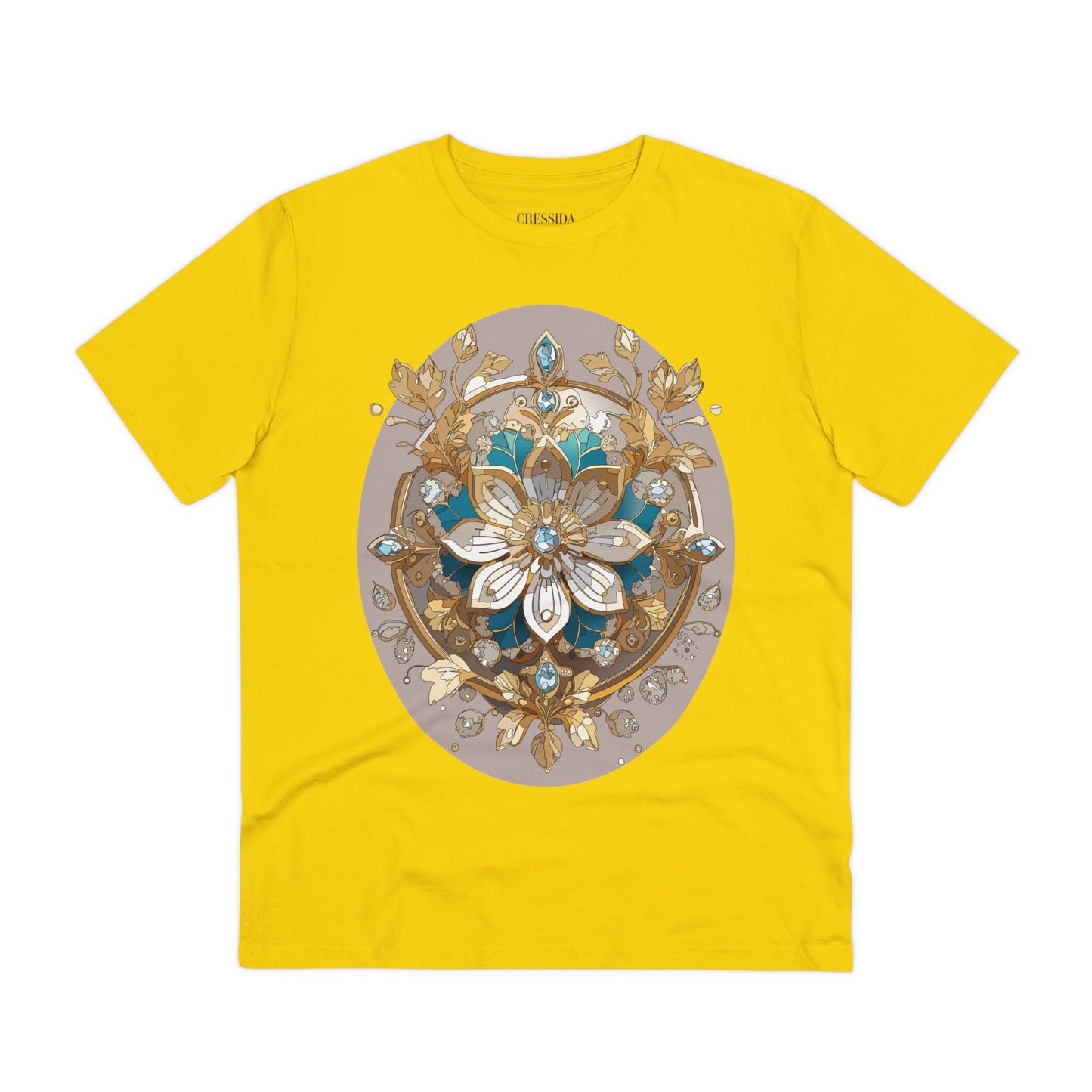 Organic T-shirt with Flower