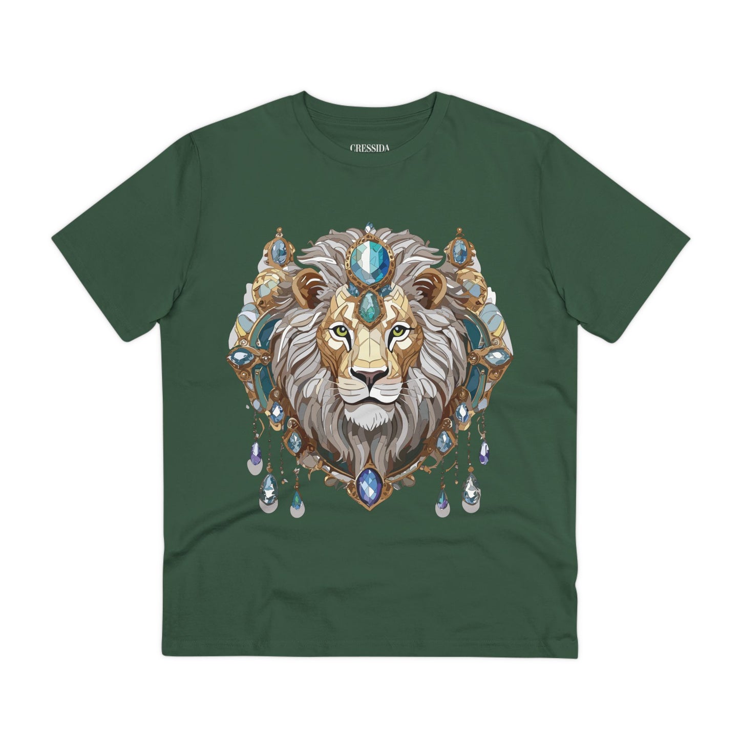 Organic T-shirt with Animals - Lion