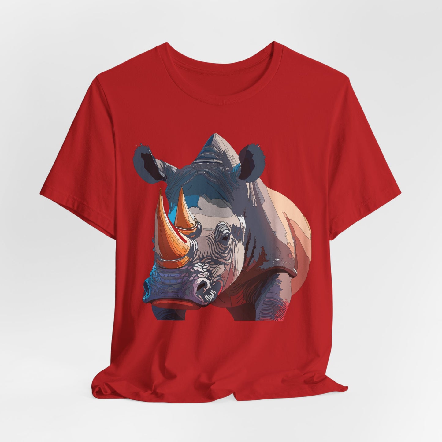 Unisex Animal Shirt, Tee Shirt with Animals, Art Design Tee Shirt, Wild Animals Shirt