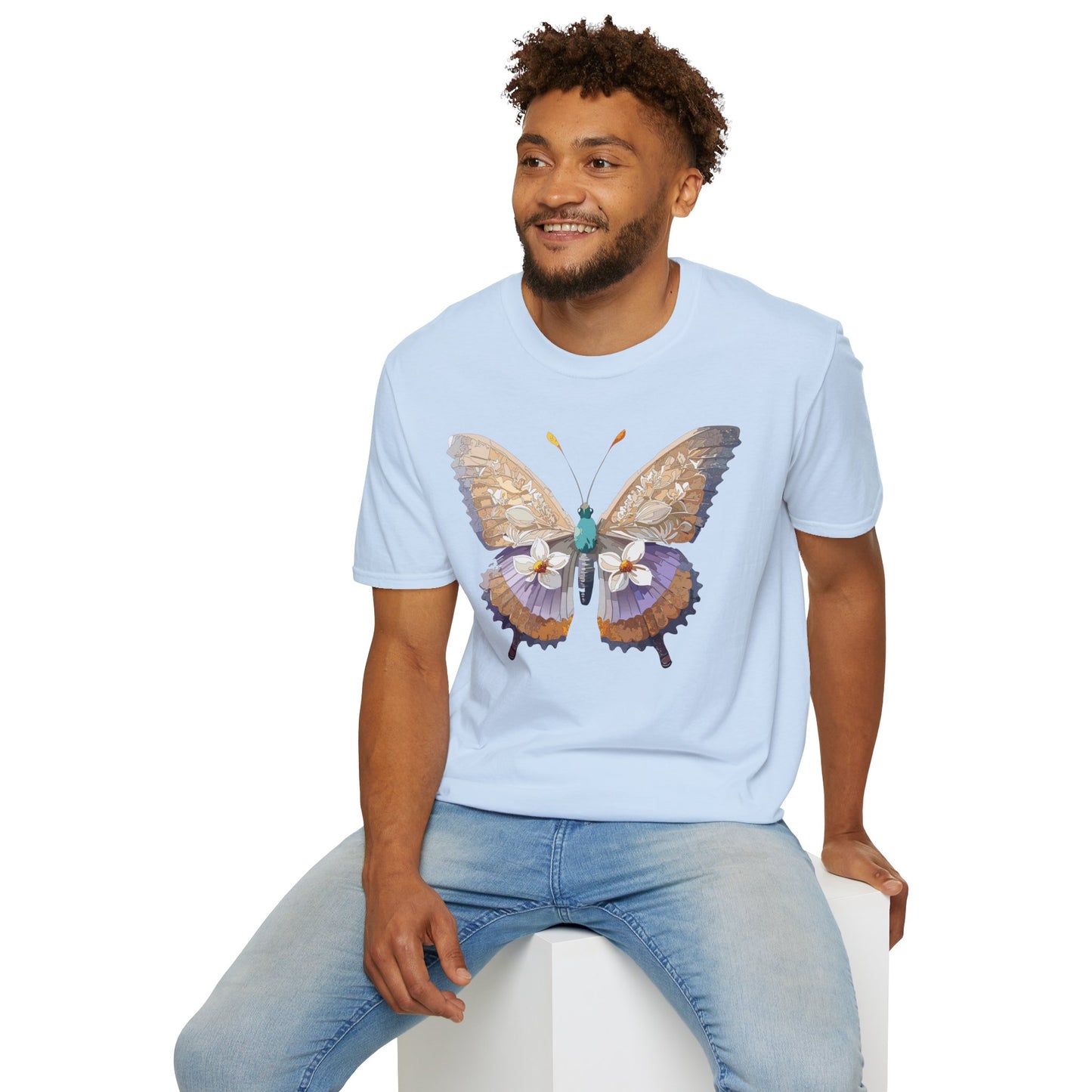 Butterfly Shirt, T Shirt with Butterfly, Monarch Shirt